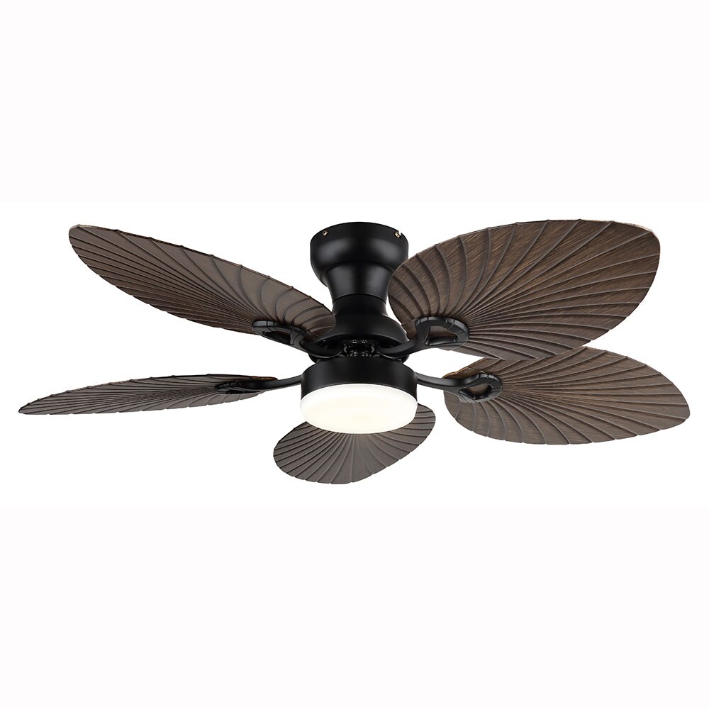 LED Deckenventilator, dimmbar, Fernbedienung, Vor-Rücklauf, D 107 cm | 09007371525805