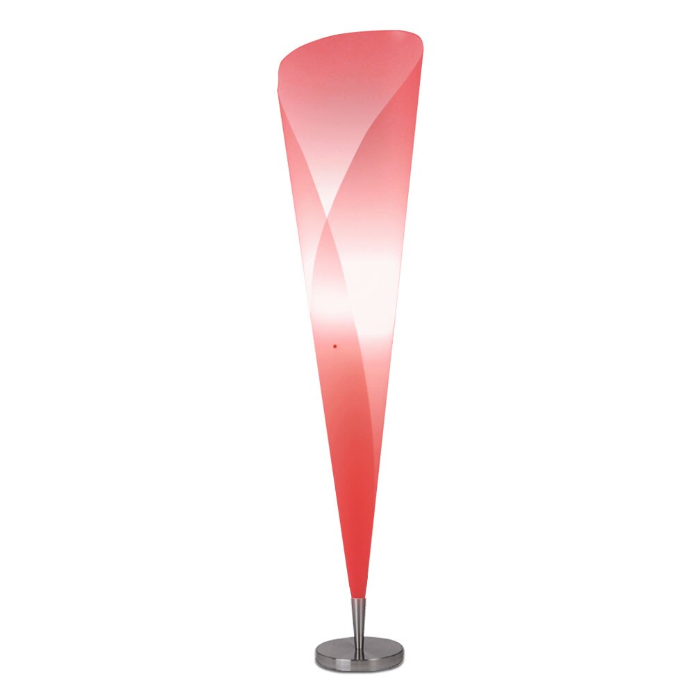 RGB LED Stehleuchte, dimmbar, Fernbedienung, H 143,5 cm - Bild 1