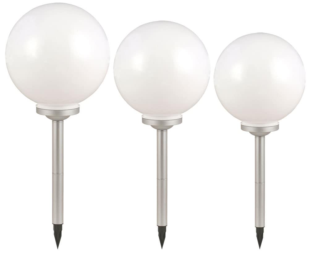 3er Set LED Solarleuchten f&uuml;r den Au&szlig;enbereich - Bild 1