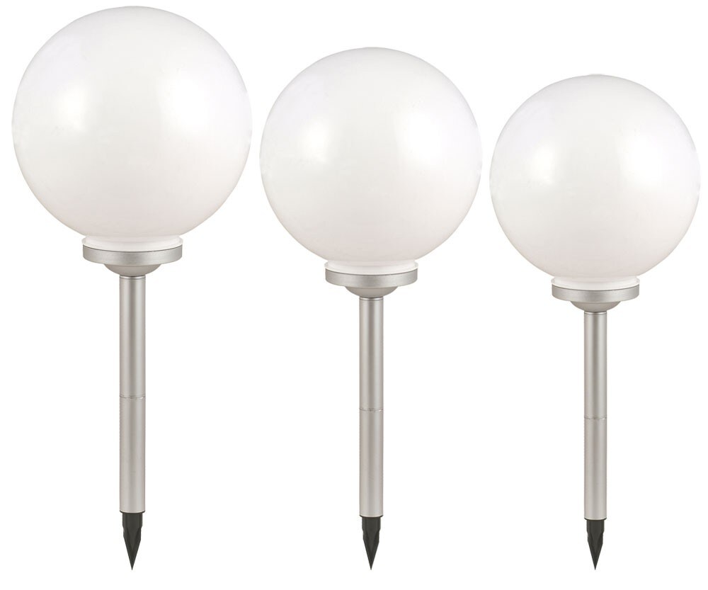 3er Set LED Solarleuchten für den Außenbereich | 04260462312592