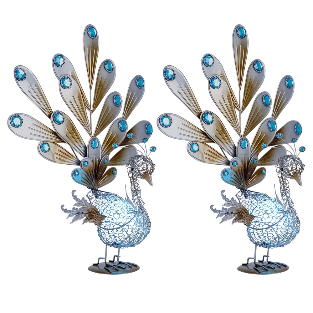 Elegantes 2er Set LED-Solarleuchten mit IP44 Schutzart - Bild 1