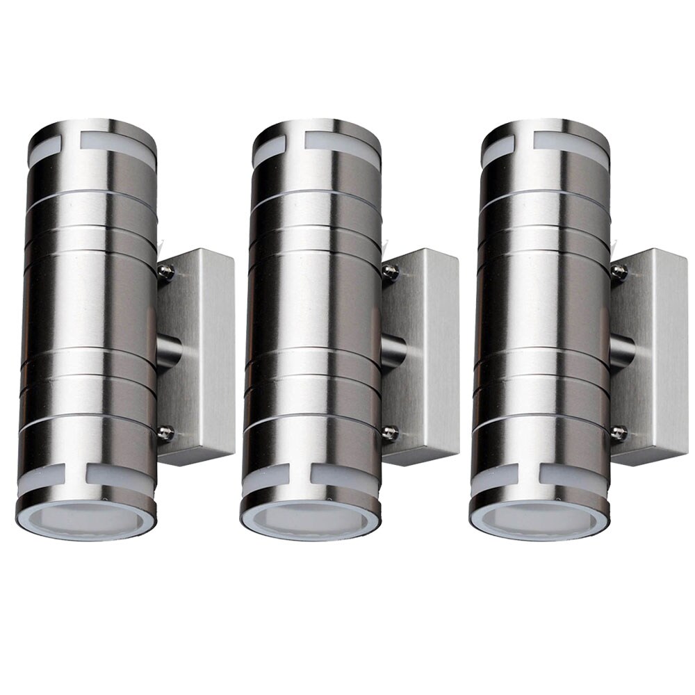 3er Set RGB LED Wandleuchten f&uuml;r den Au&szlig;enbereich VT-7632 - Bild 1