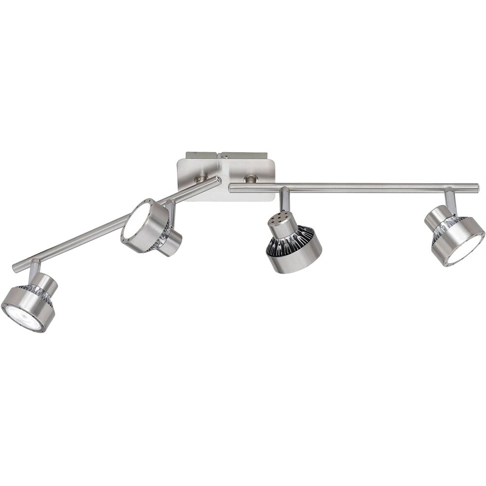 LED Deckenleuchte, silber, Dimmer, verstellbar, L 61 cm - Bild 1