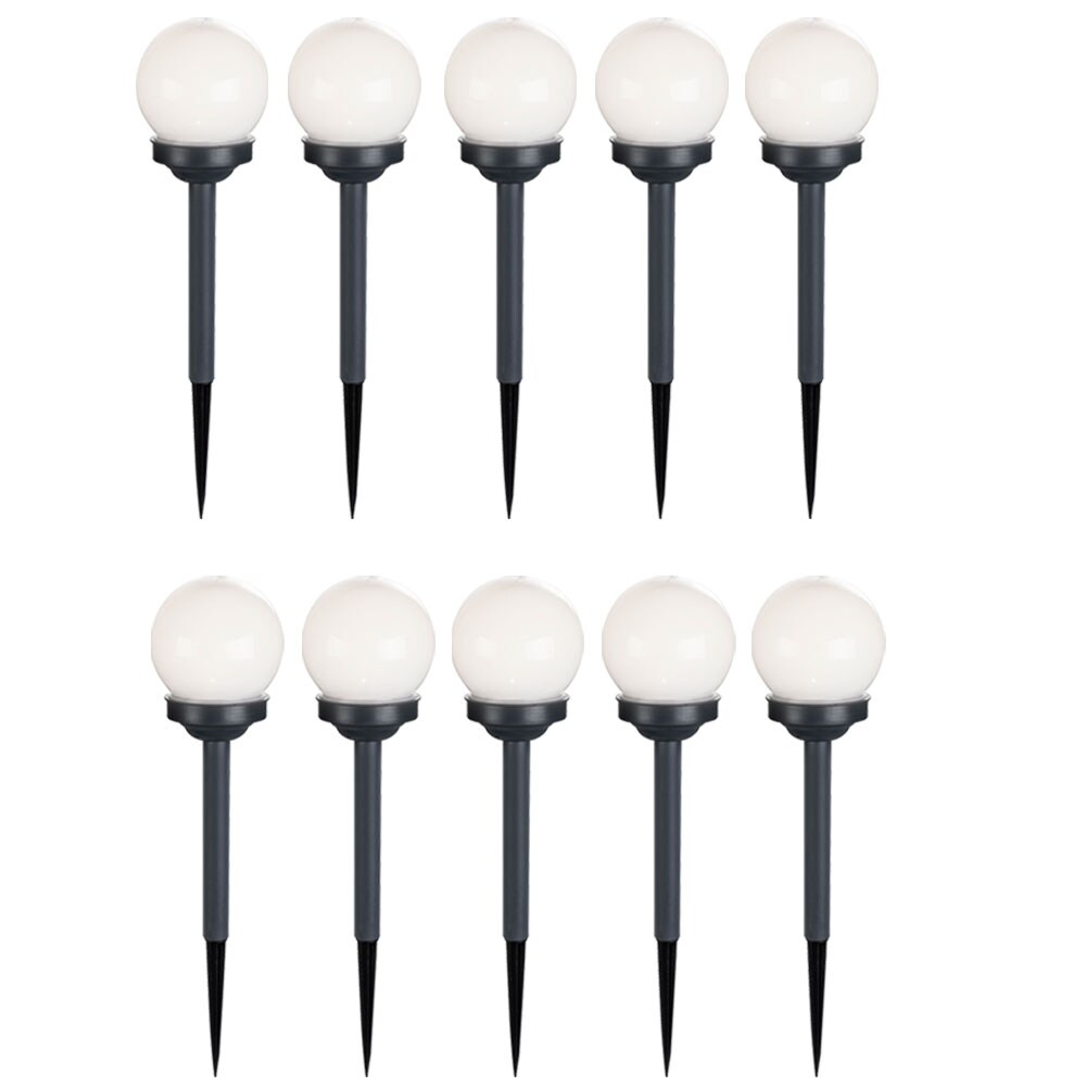 10er Set LED Solar Stecklampen in Kugelform f&uuml;r Ihren Garten - Bild 1