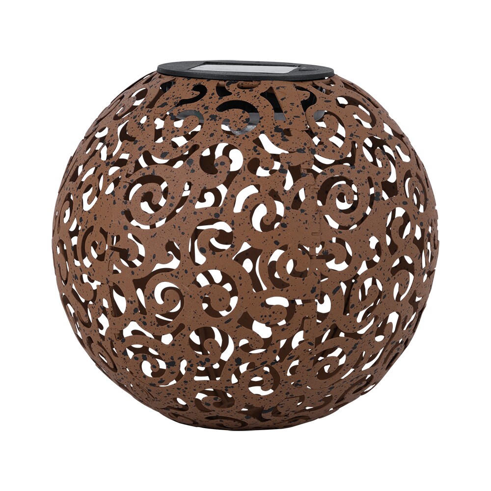 LED Solarleuchte, Dekorgeflecht-Kugel, H&ouml;he 54 cm - Bild 1
