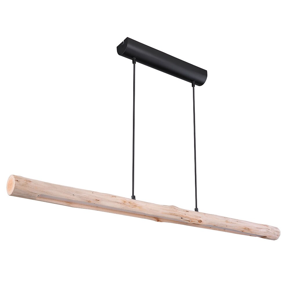 LED Hängeleuchte, Holz, dimmbar, L 120 cm | 09007371547784