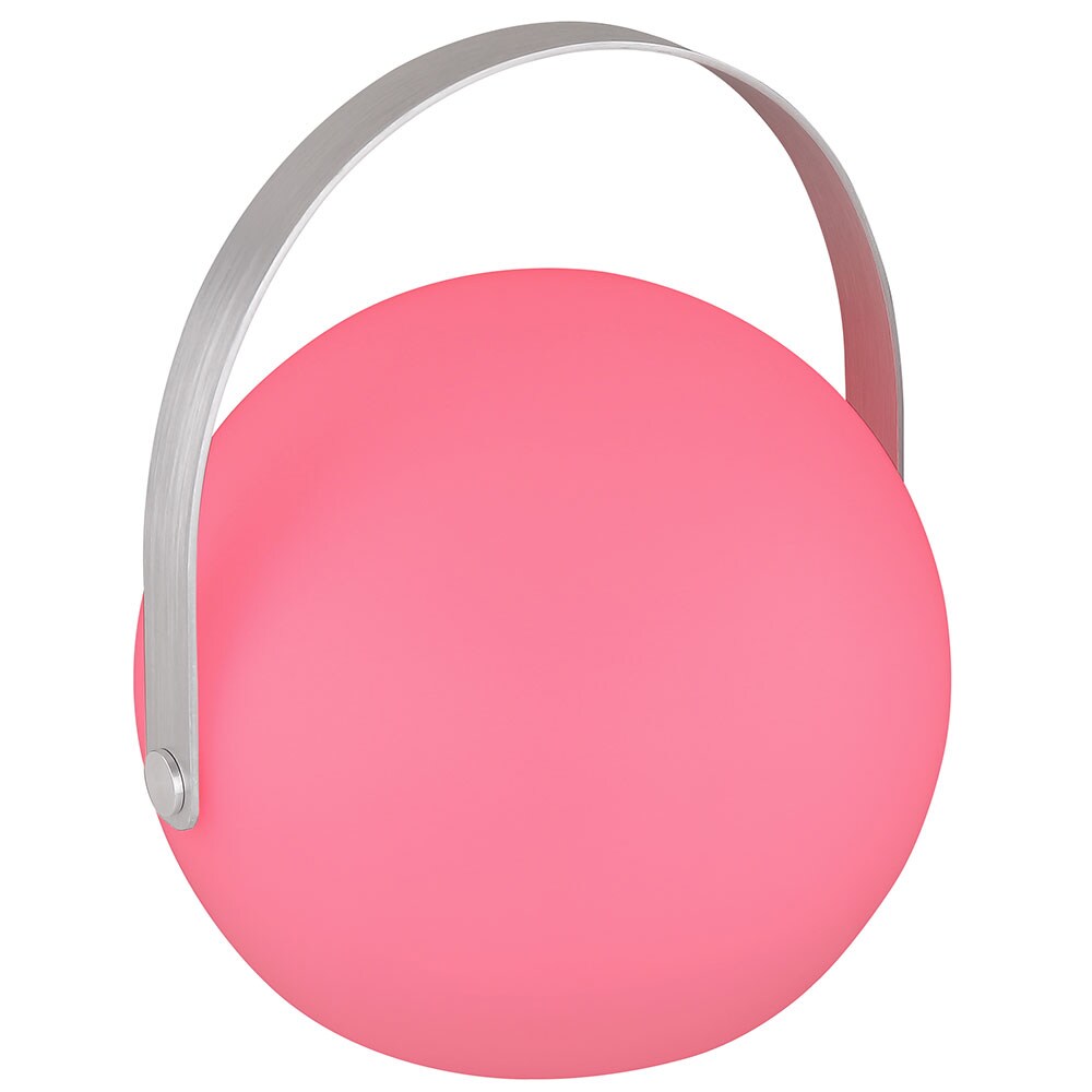 RGB LED Stehleuchte, Kugel, Fernbedienung, H 21 cm | 09007371399420