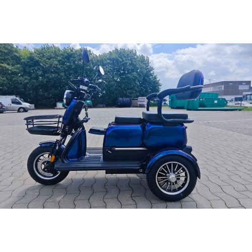 Madat M3 Kompakt E-Roller Dreirad Blau Flip Flop &ndash; Elektroroller 3-Rad  SONDERANGEBOT Bis zum 19.07.2026 - Bild 1