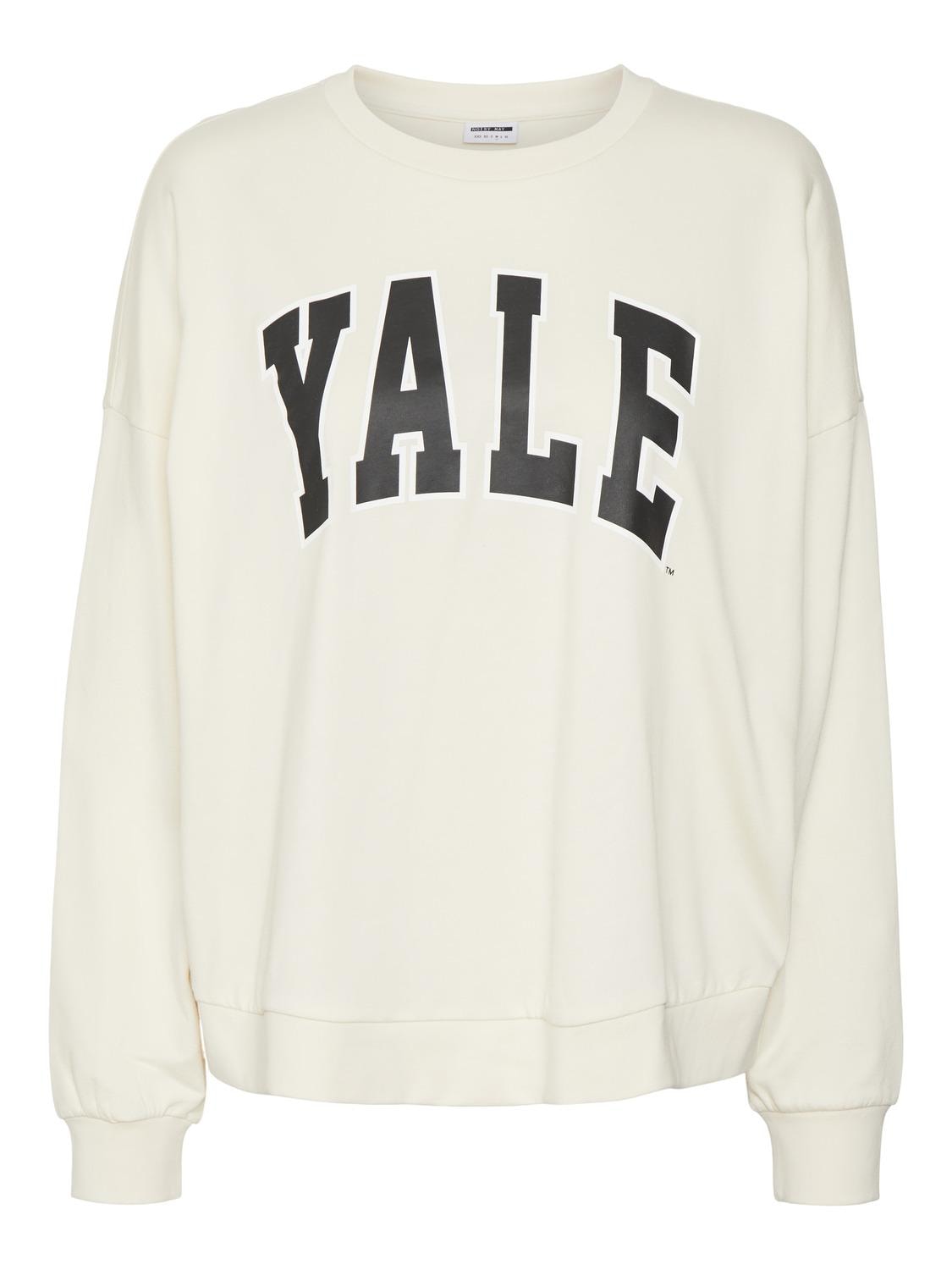 NOISY MAY Sweatshirt 'Ariel' Pearled Ivory, , Wei&szlig; - Gr. XL - Bild 1