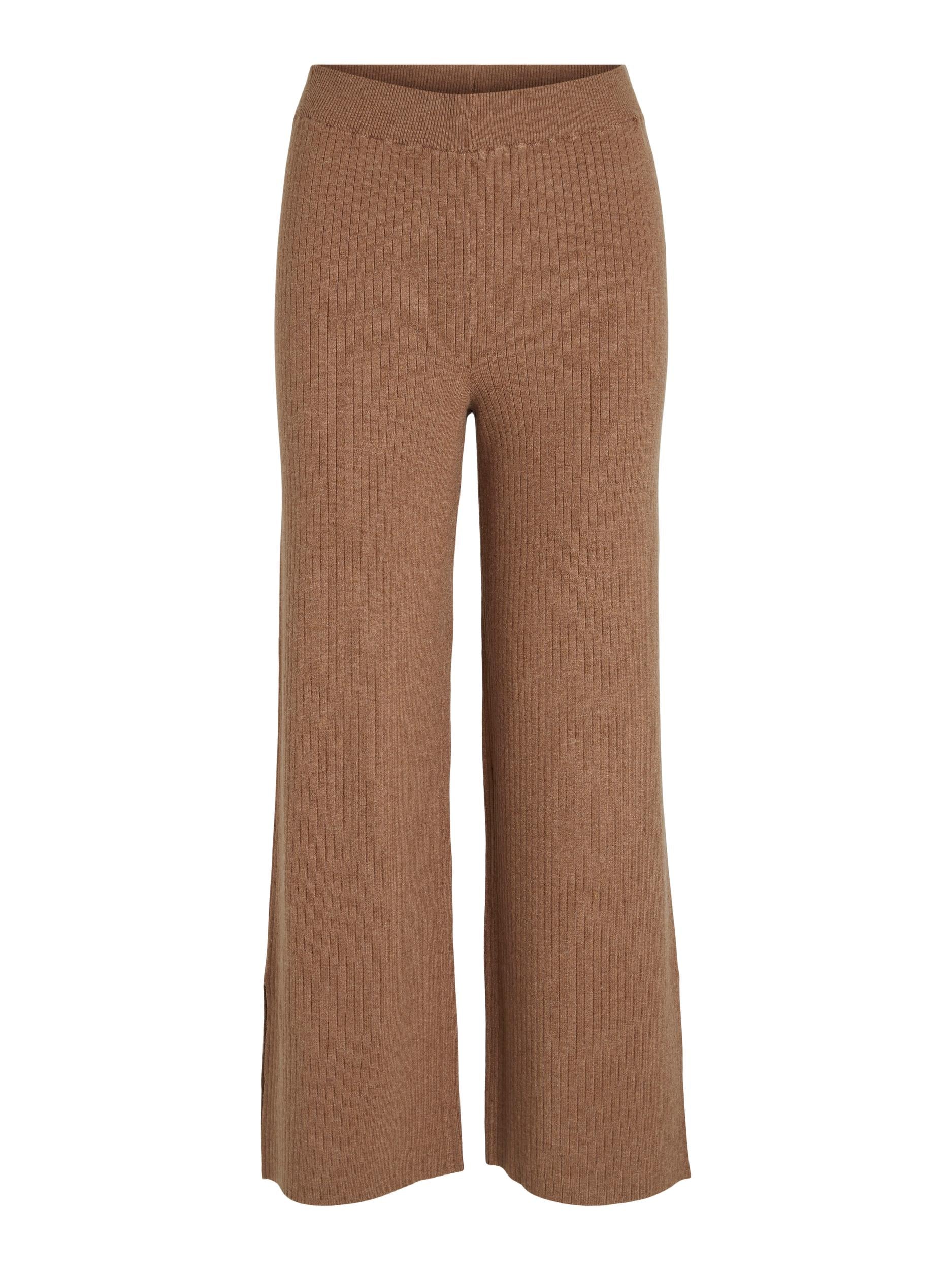 VILA Stoffhose 'Kasley' Toasted Coconut Melange, Unifarben, Braun - Gr. S - Bild 1