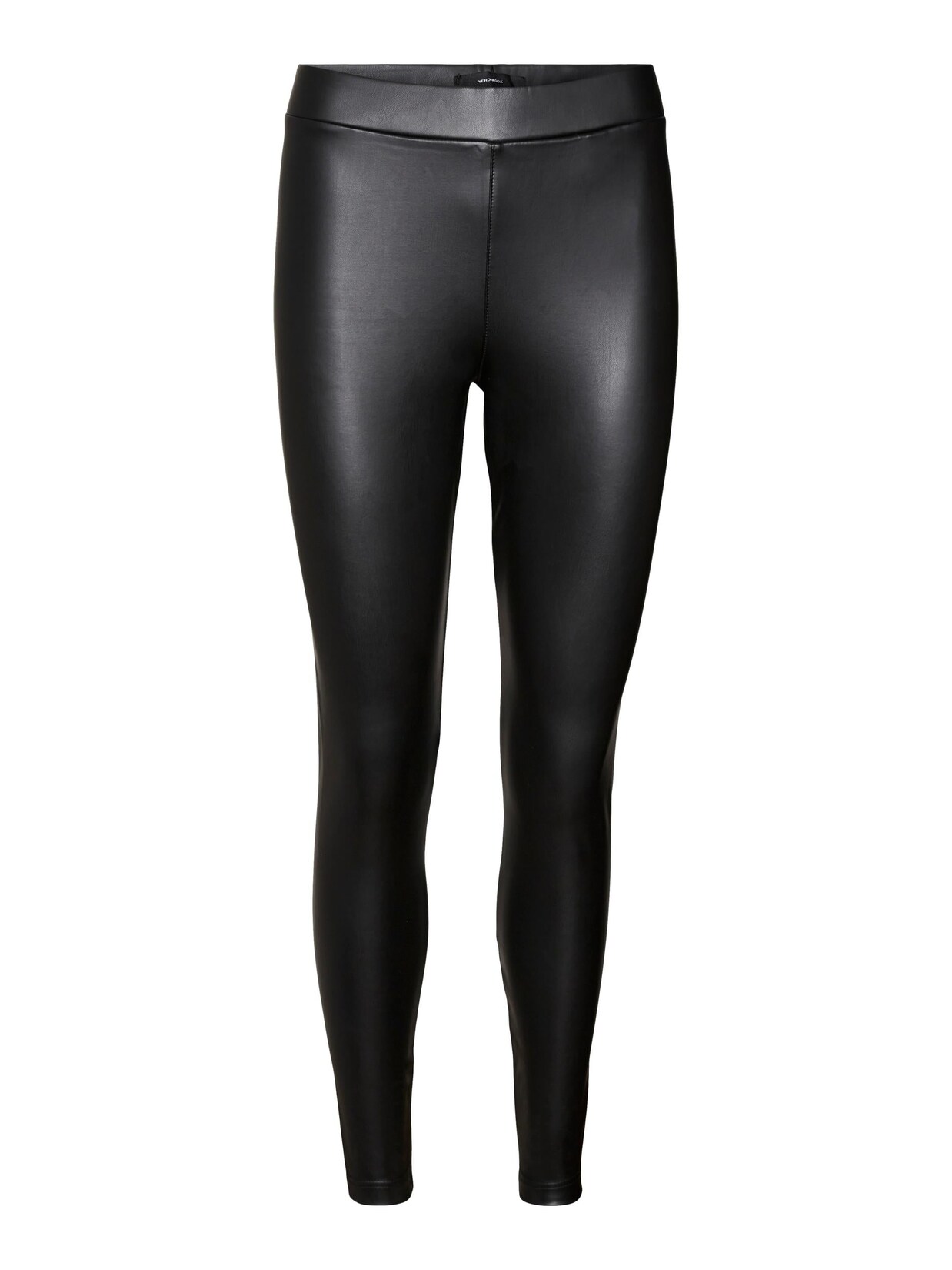 VERO MODA Legging 'VMGANA' Black, Unifarben, Schwarz - Gr. S x 30