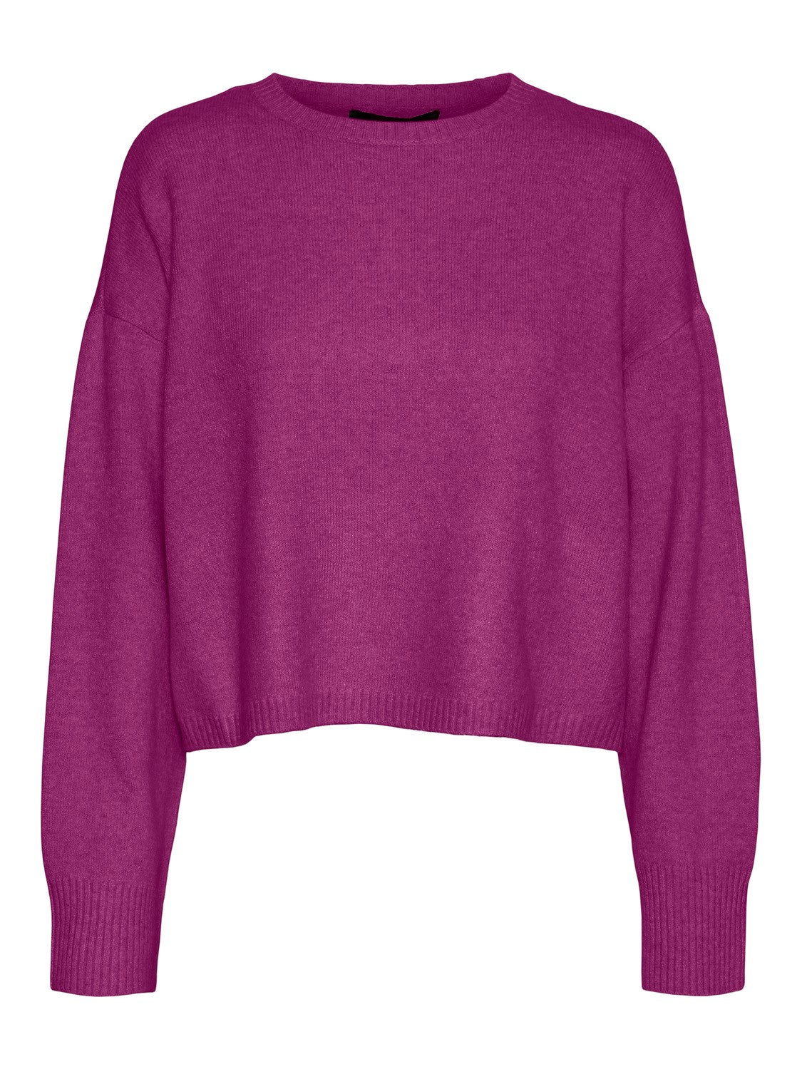 VERO MODA Rundhalspullover 'Doffy' Wild Aster Melange, Unifarben, Lila - Gr. XL - Bild 1