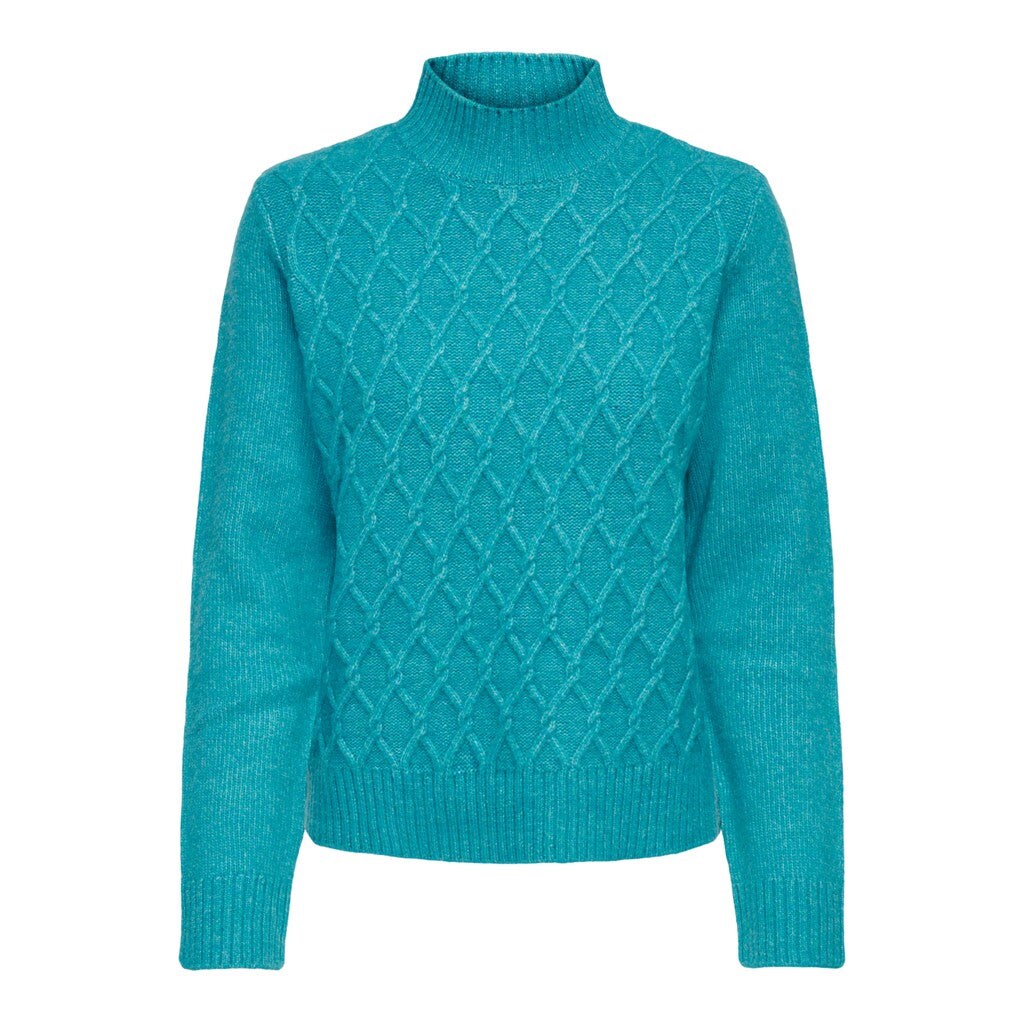 ONLY Stehkragenpullover 'Macadamia' Capri Breeze, Unifarben, T&uuml;rkis - Gr. S - Bild 1