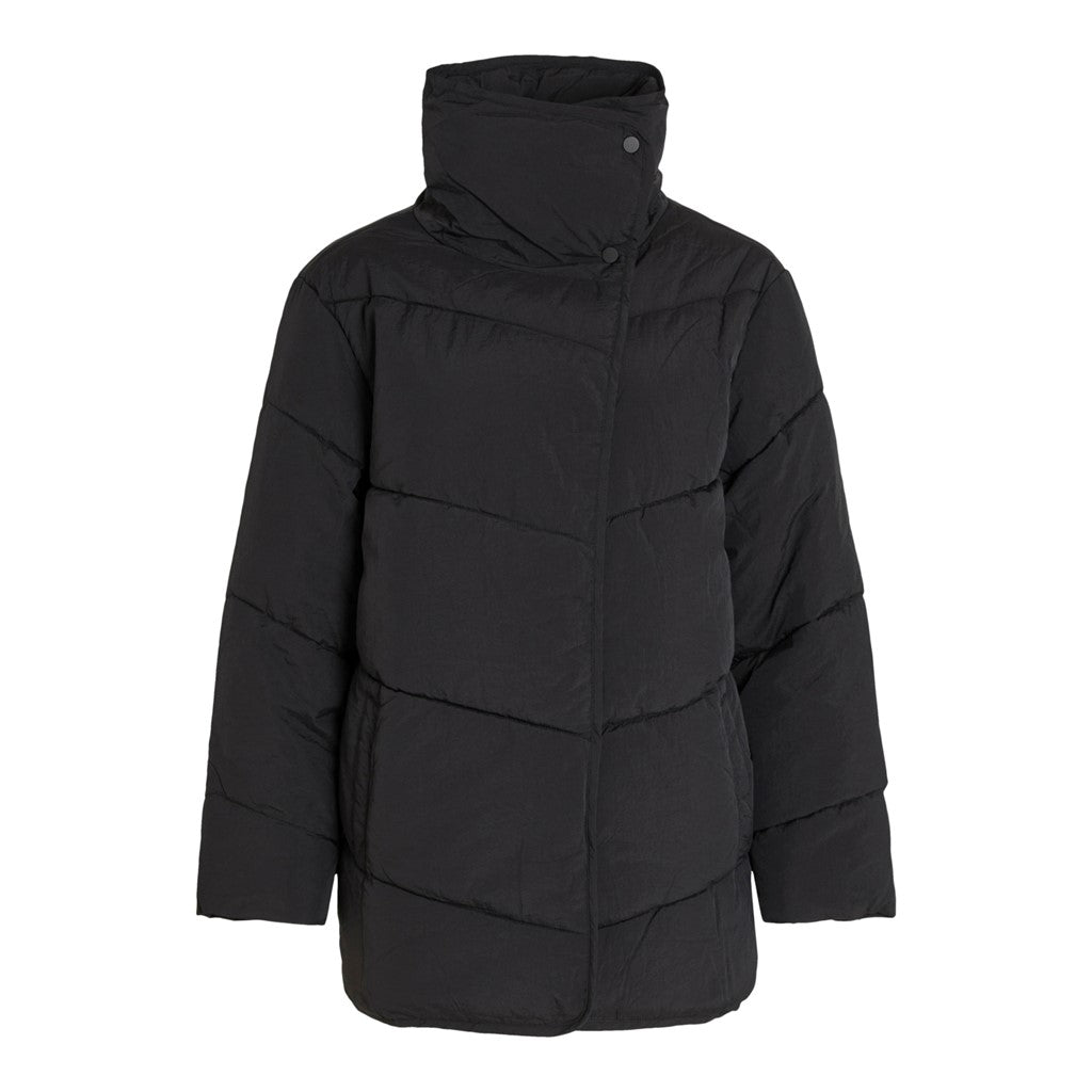 VILA Steppjacke 'Louisa' Black, Unifarben, Schwarz - Gr. 40 - Bild 1