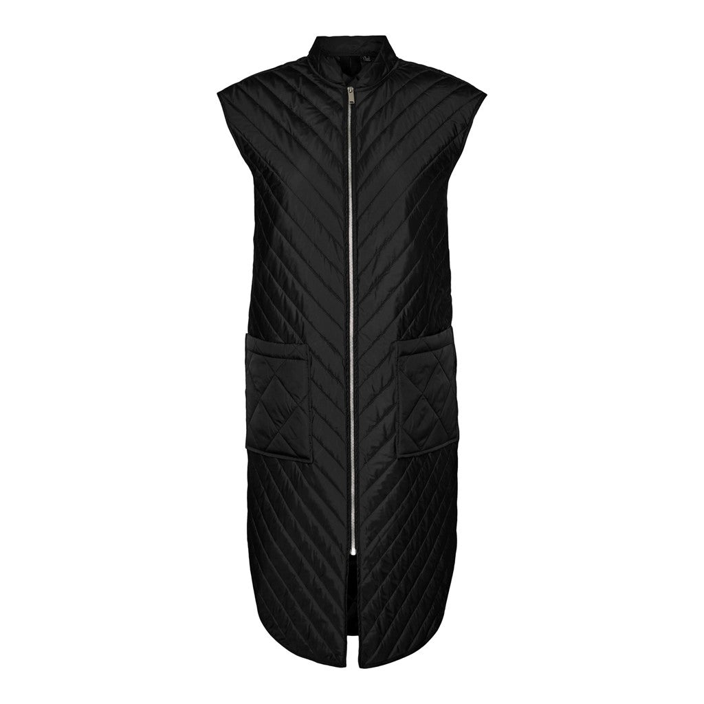 VERO MODA Steppweste 'Dixie' Black, Unifarben, Schwarz - Gr. XS - Bild 1