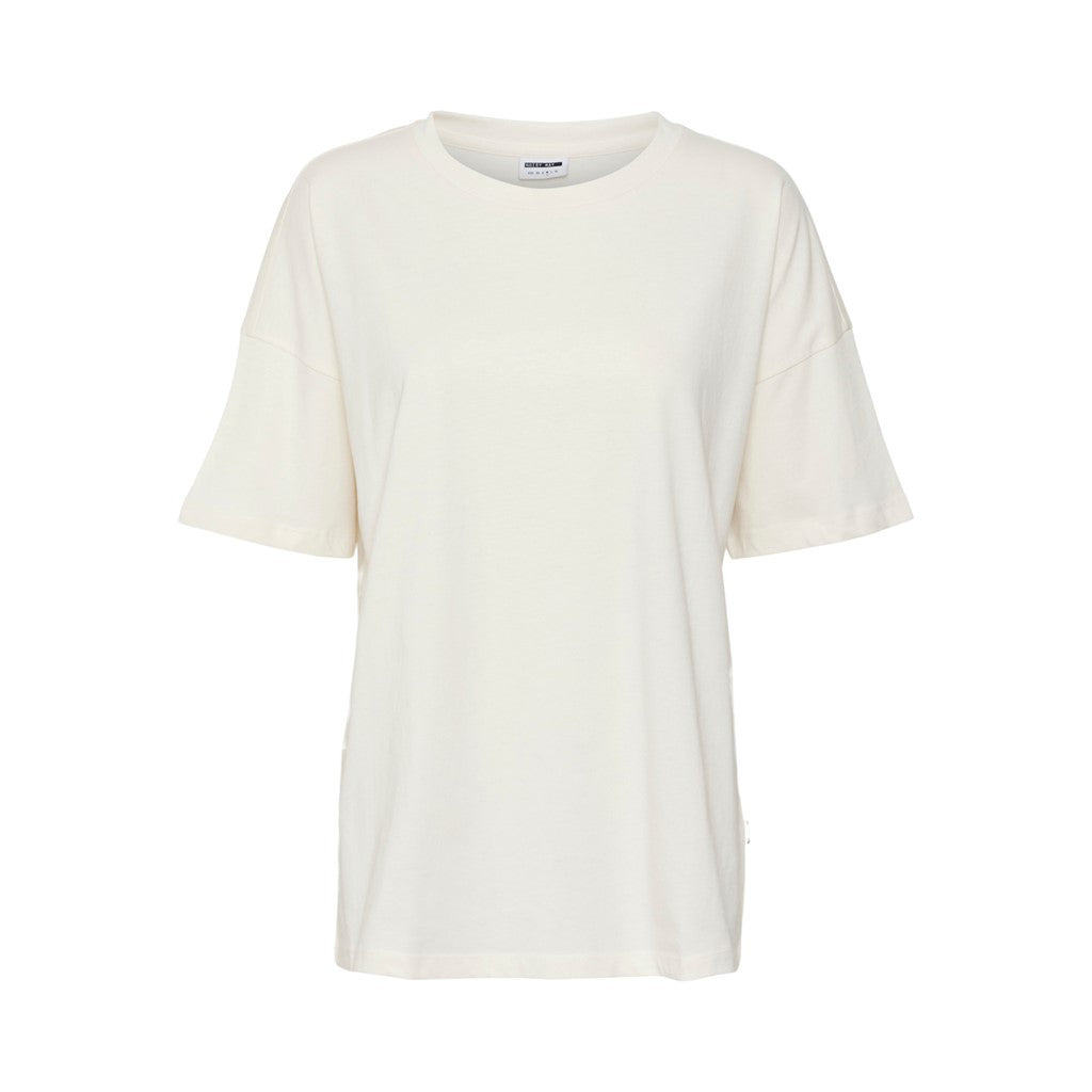 NOISY MAY T-Shirt 'Ida' Eggnog, Unifarben, Wei&szlig; - Gr. L - Bild 1