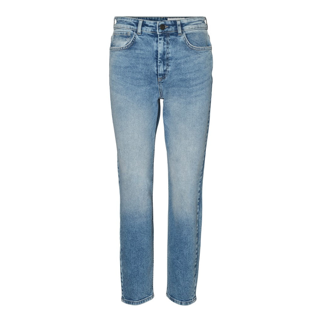 NOISY MAY Ankle Jeans 'Moni' Light Blue Denim, Unifarben, Blau - Gr. 25 x 32 - Bild 1