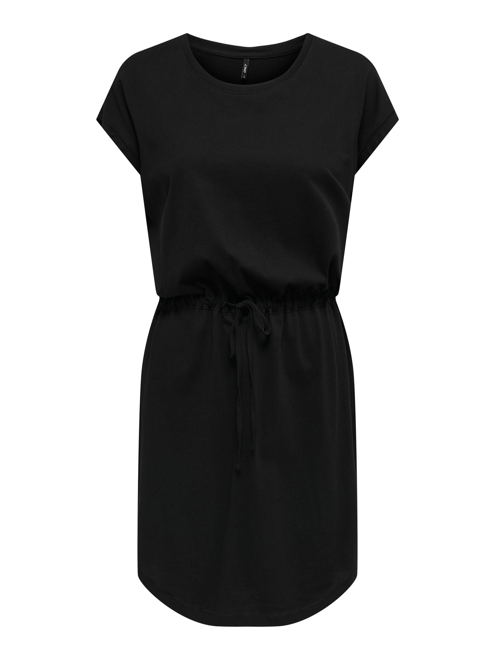 ONLY Shirtkleid 'May' Black, Unifarben, Schwarz - Gr. XL - Bild 1