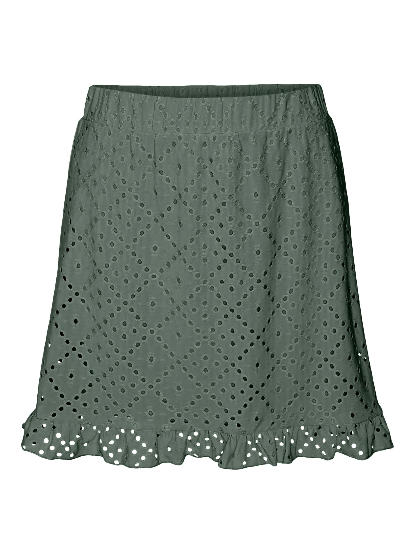 VERO MODA Skort 'Tassa' Laurel Wreath, Unifarben, Gr&uuml;n - Gr. XS - Bild 1