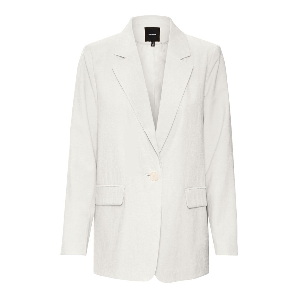 VERO MODA Klassischer Blazer 'Carmen' Snow White, Unifarben, Wei&szlig; - Gr. XS - Bild 1