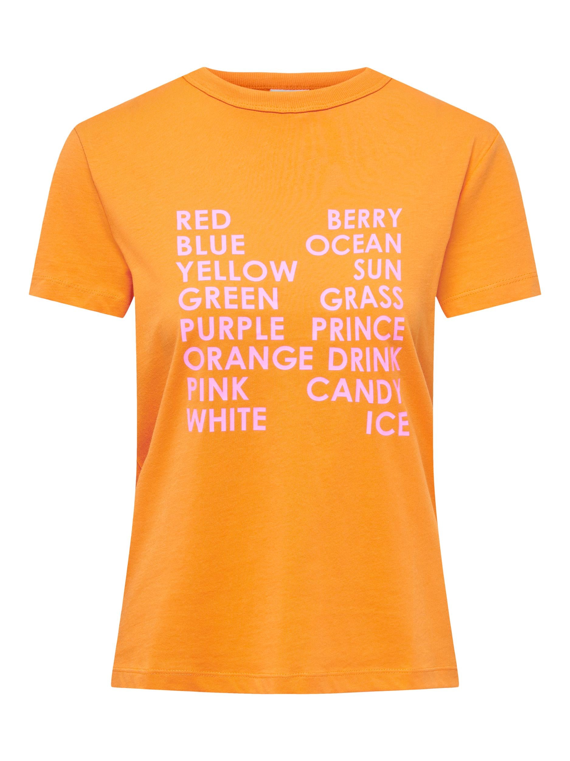 JDY T-Shirt 'Hanson' Apricot Citys, Motivprint, Orange - Gr. XL - Bild 1