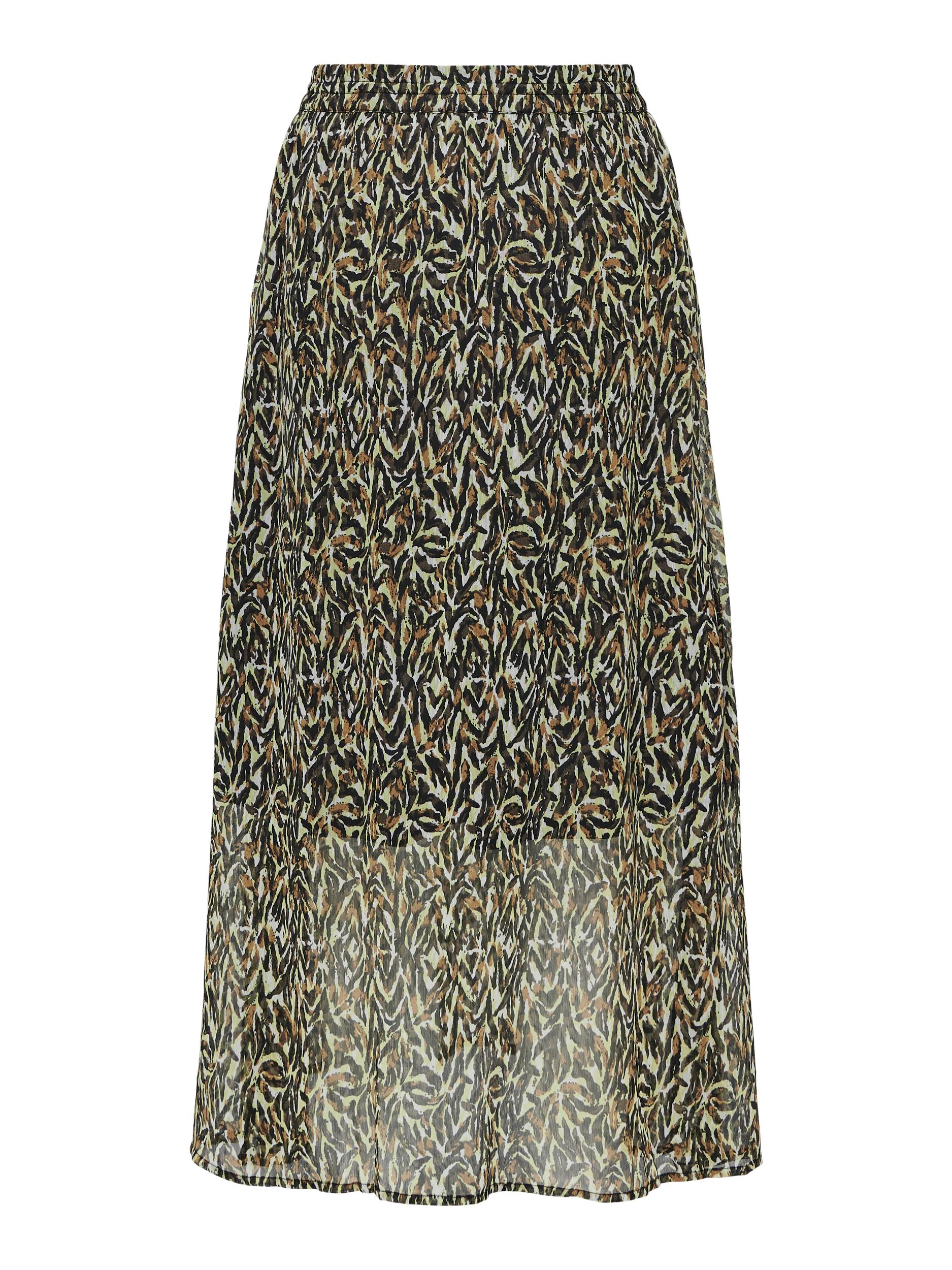 ONLY Midirock 'Eliza' Toasted Coconut Craft animal, Motivprint, Braun - Gr. M - Bild 1