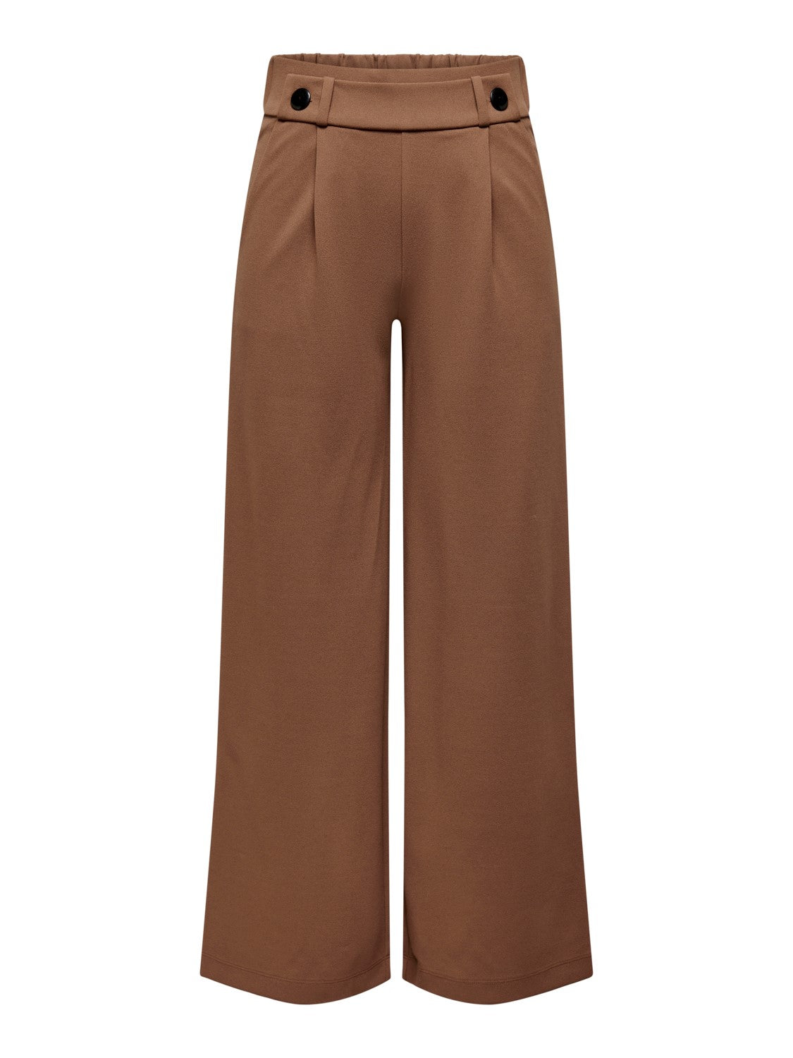 JDY Stoffhose 'JDYGEGGO NEW LONG PANT JRS NOOS' Aztec BLACK BUTTONS, Unifarben, Braun - Gr. XS x 32 - Bild 1