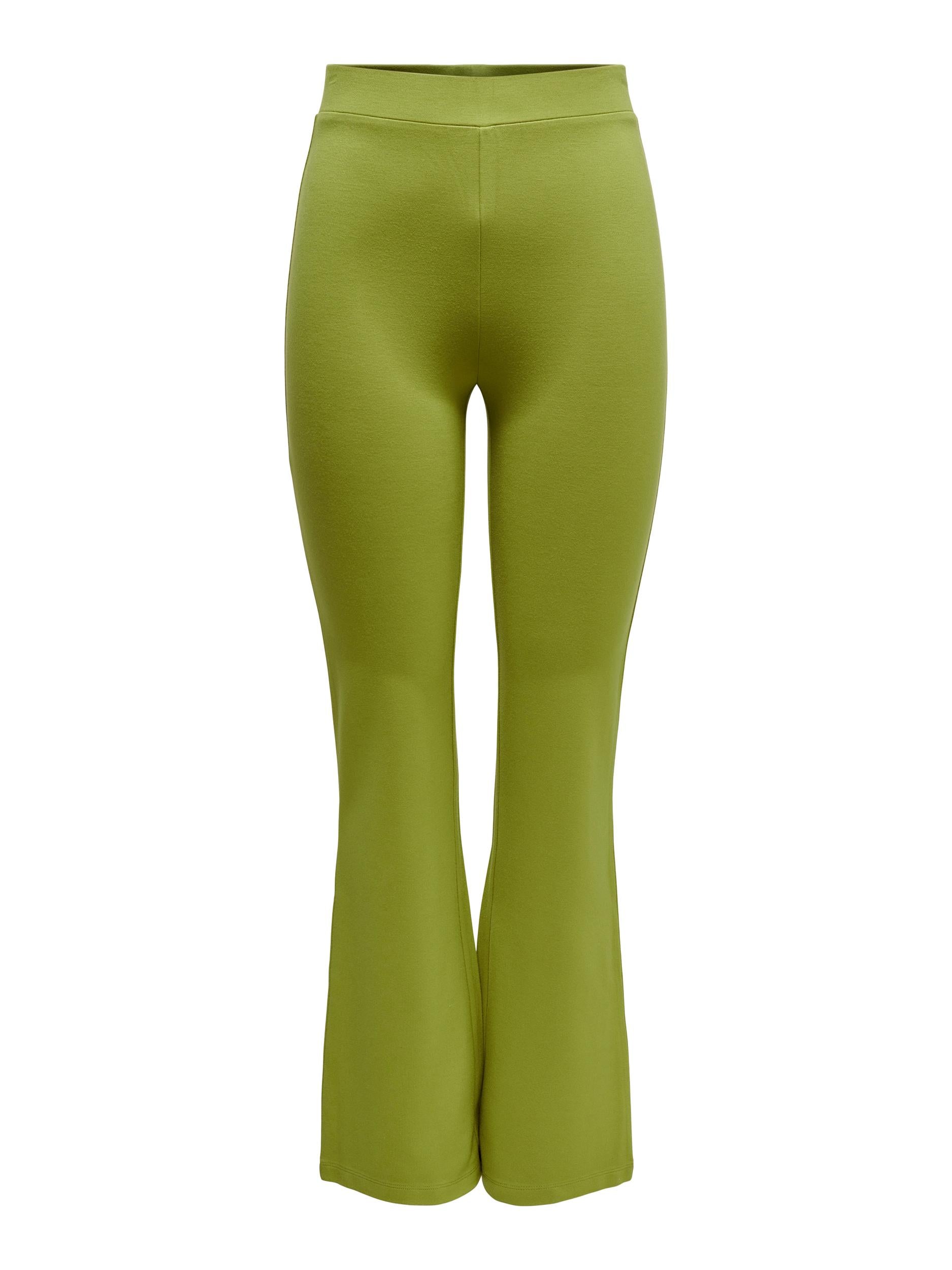 JDY Stoffhose 'JDYPRETTY FLARE PANT JRS NOOS' Green Moss, Unifarben, Gr&uuml;n - Gr. L x 32 - Bild 1
