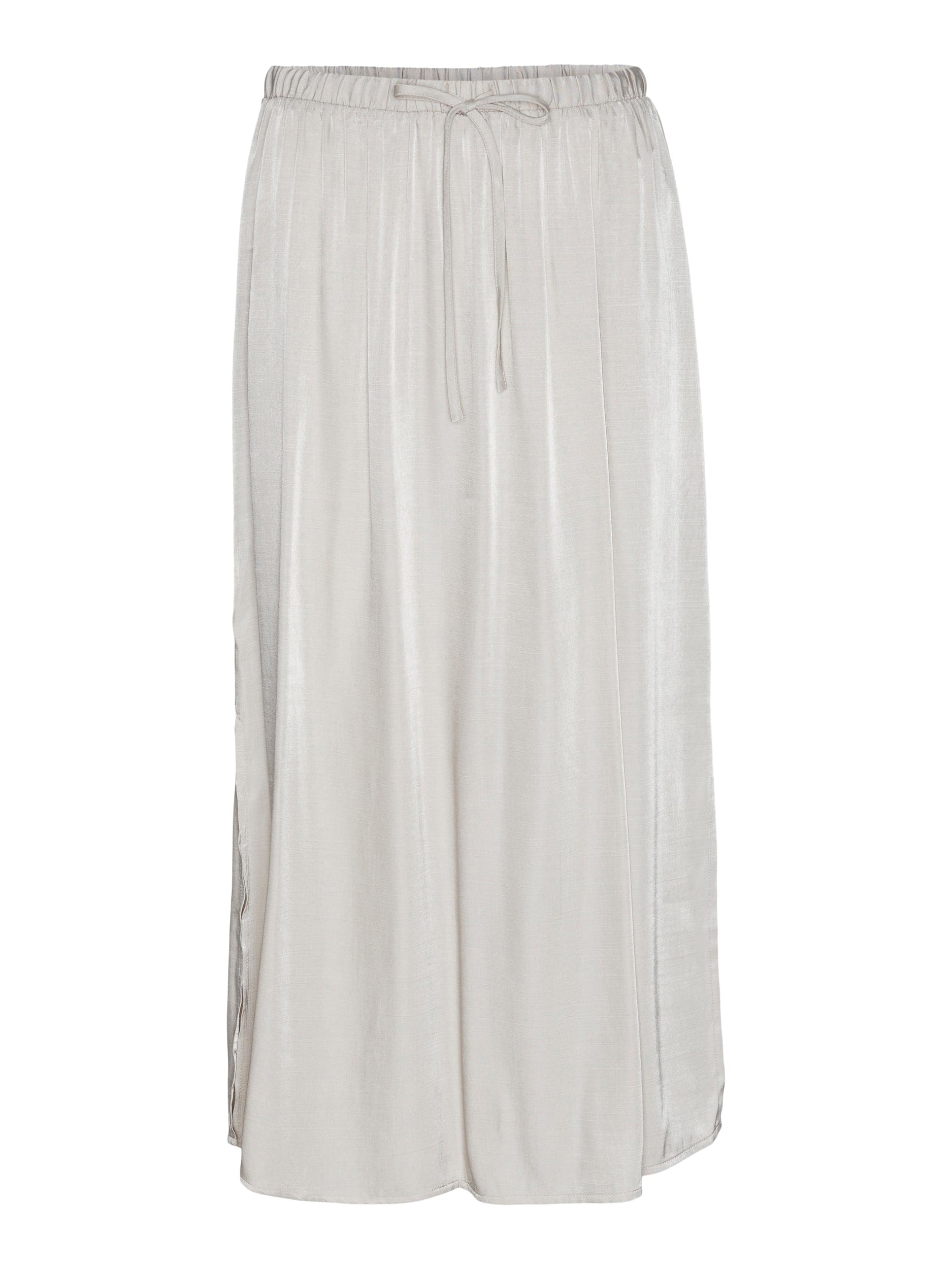 VERO MODA Maxirock 'Ina' Silver Lining, Unifarben, Beige - Gr. M - Bild 1
