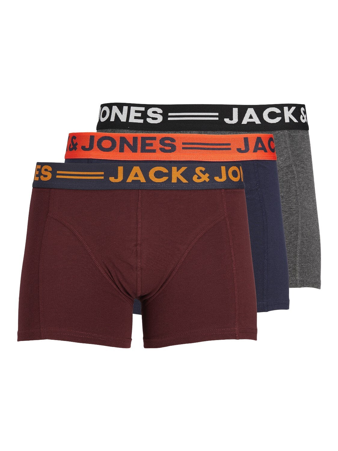 JACK & JONES Trunks 'JACLICHFIELD' Burgundy, Unifarben, Rot - Gr. S