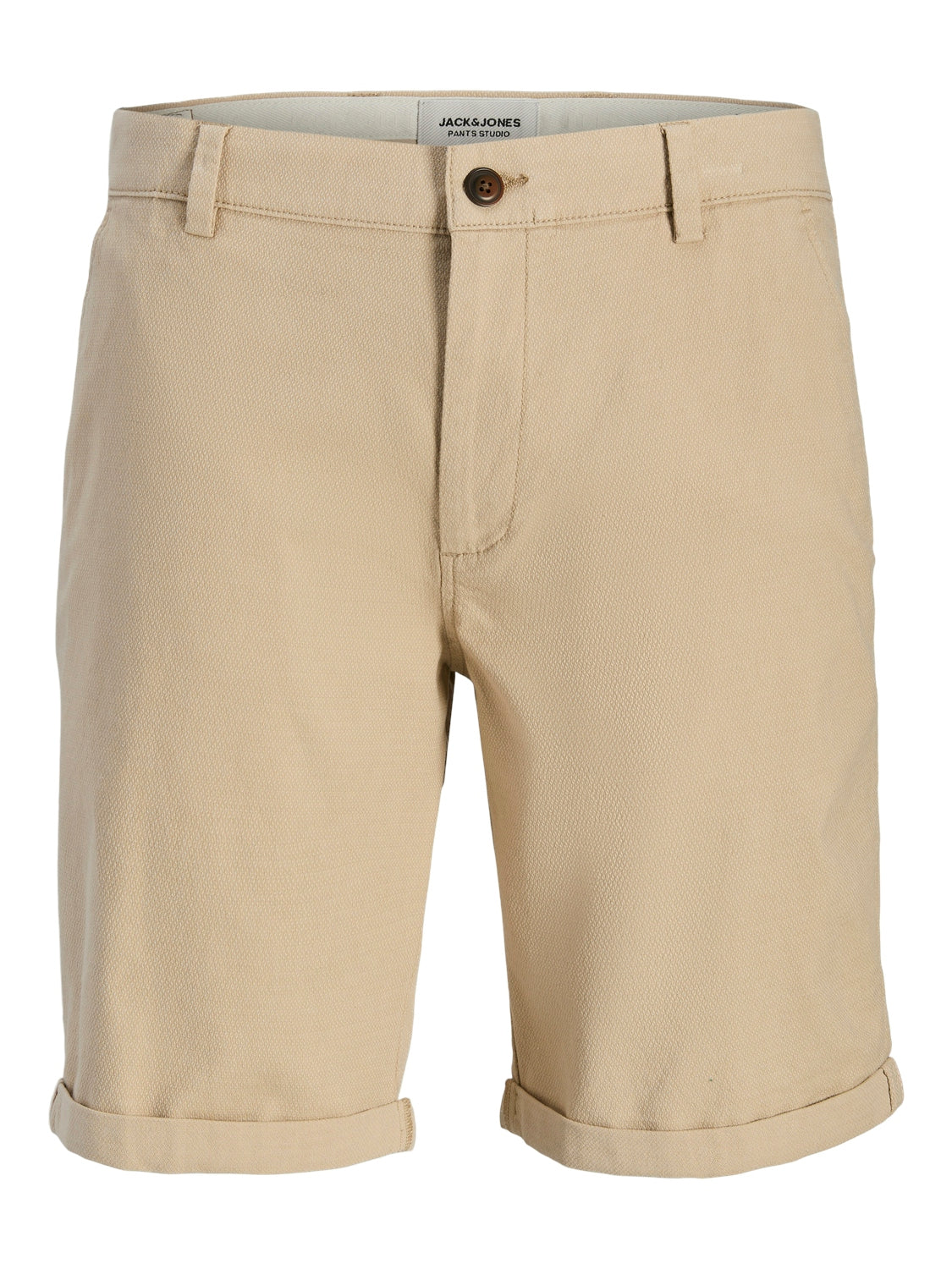 JACK & JONES Chinoshorts 'JPSTFURY SHORTS MID SN' Dune, Unifarben, Beige - Gr. XXL - Bild 1
