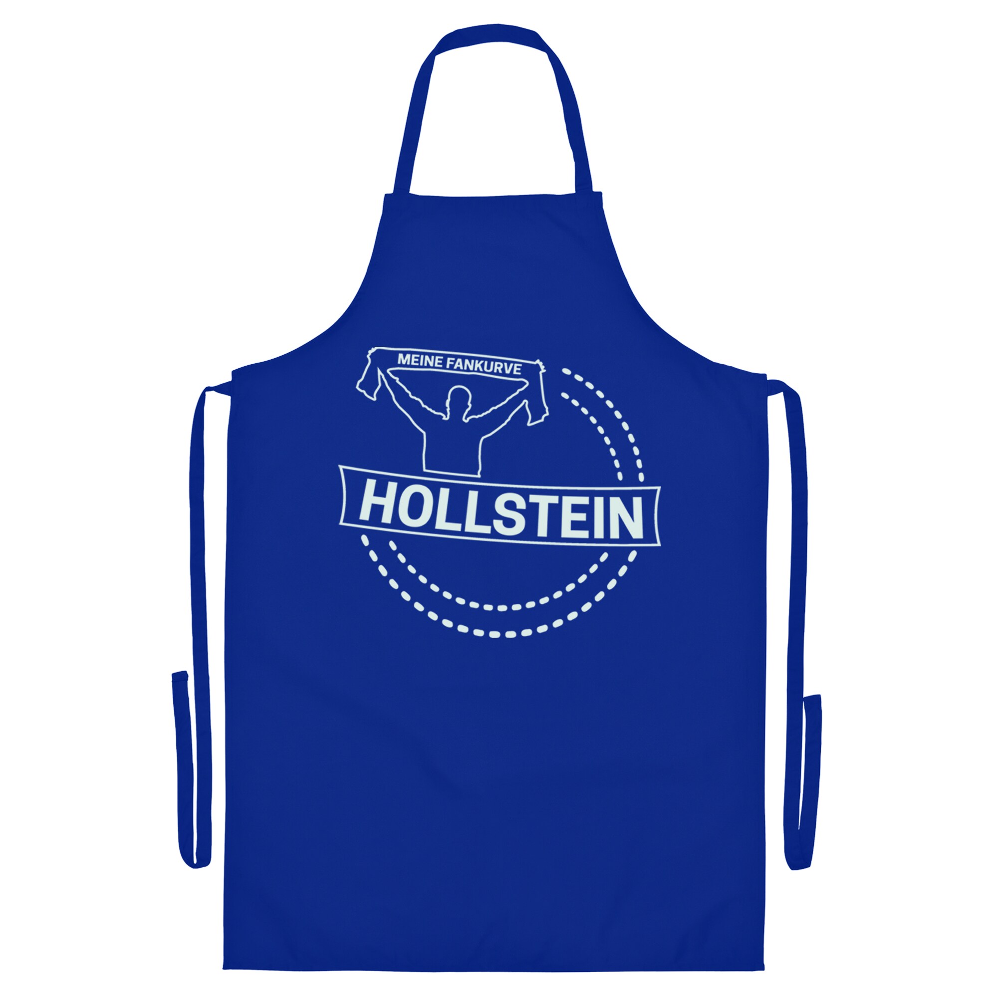 multifanshop Grillsch&uuml;rze - Holstein - Meine Fankurve - Druck wei&szlig; - Sch&uuml;rze - Bild 1