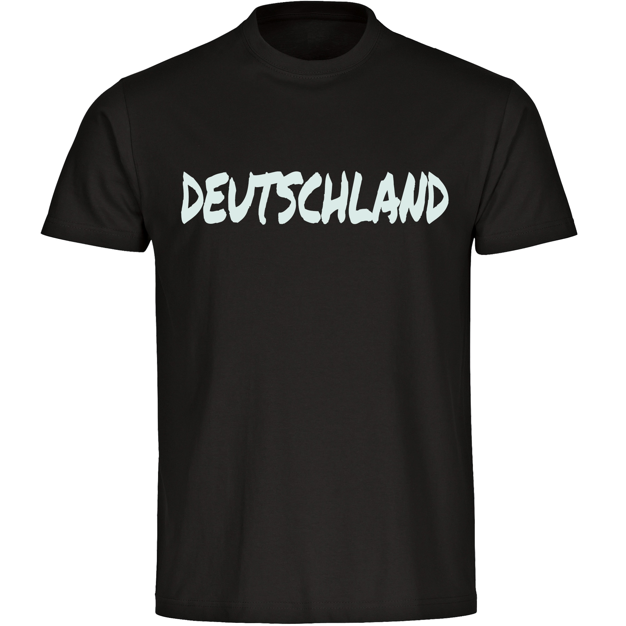 multifanshop Herren T-Shirt - Deutschland - Textmarker - Druck wei&szlig; - M&auml;nner - Bild 1