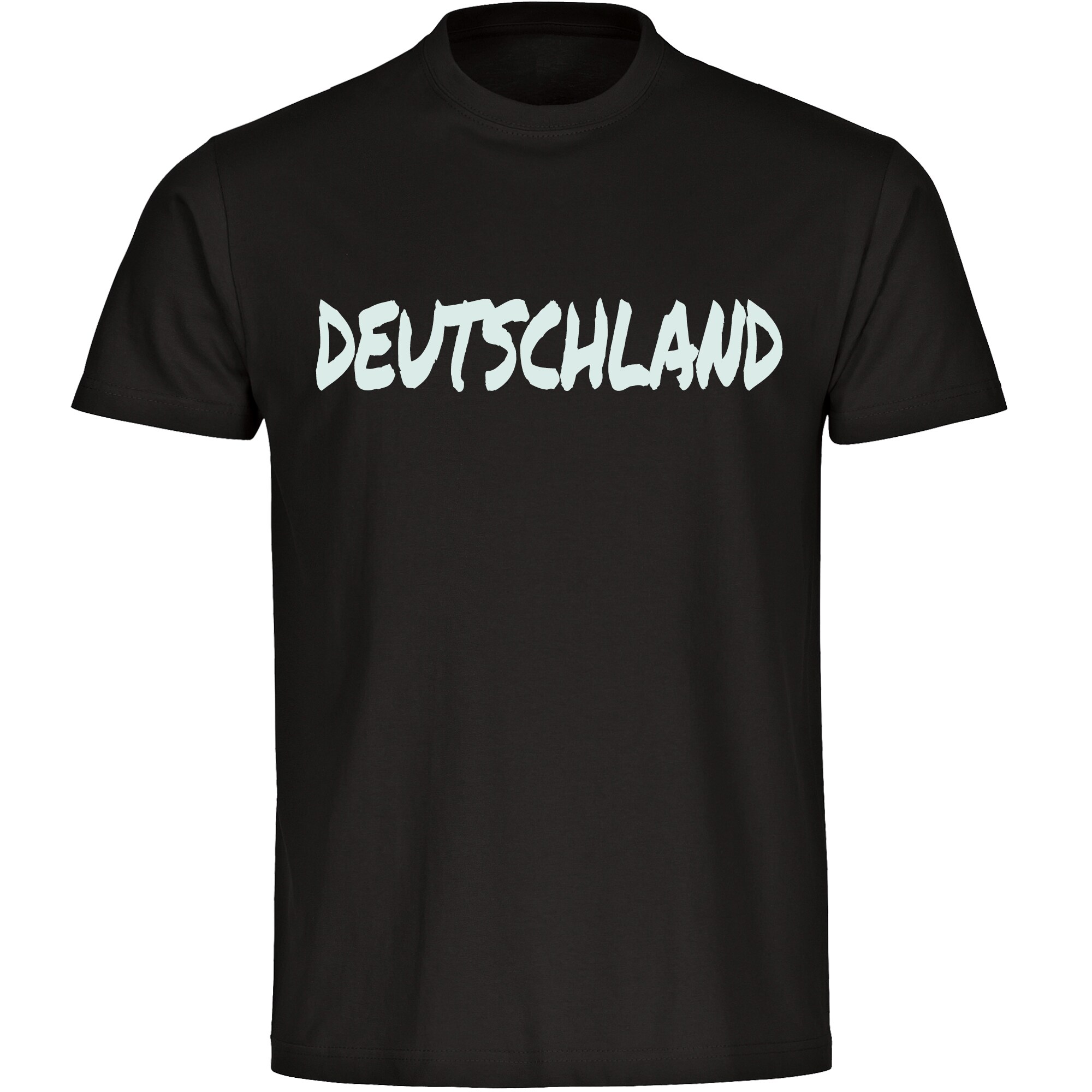 multifanshop Herren T-Shirt - Deutschland - Textmarker - Druck wei&szlig; - M&auml;nner - Bild 1