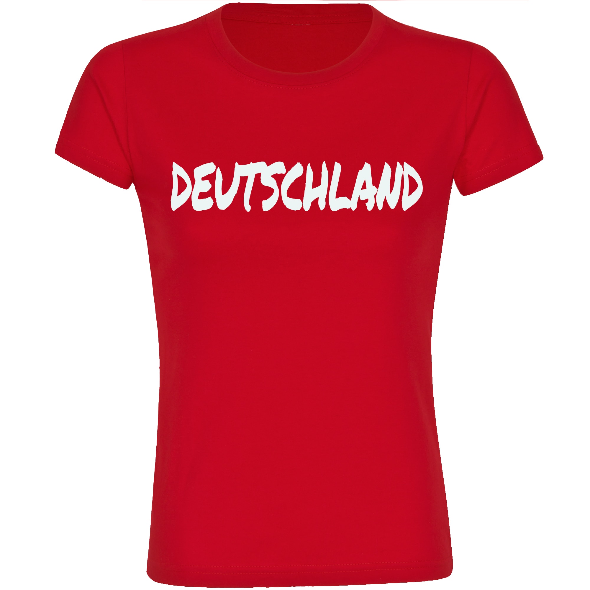 multifanshop Damen T-Shirt - Deutschland - Textmarker - Druck wei&szlig; - Frauen - Bild 1