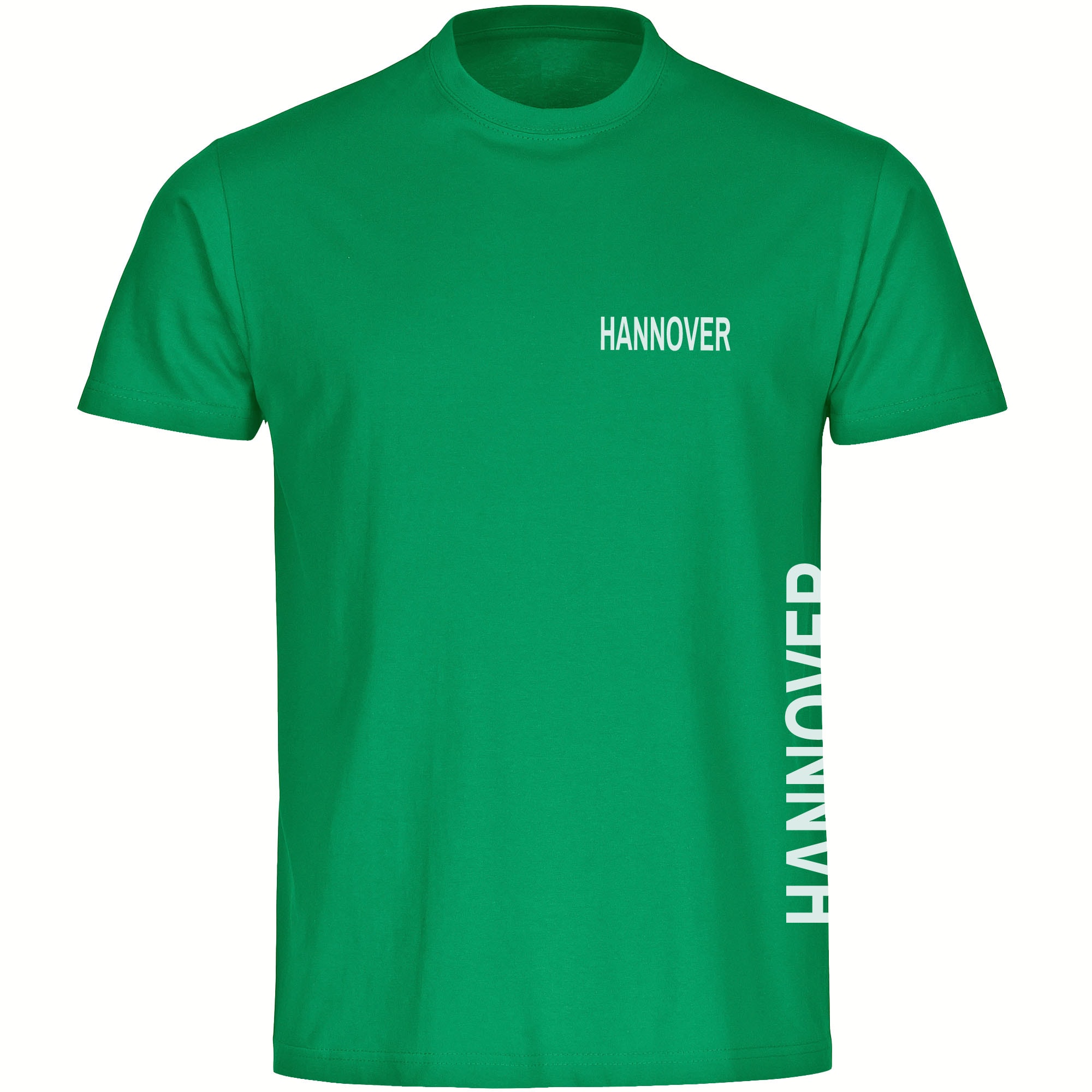 multifanshop Kinder T-Shirt - Hannover - Brust & Seite - Druck wei&szlig; - Kind - Bild 1