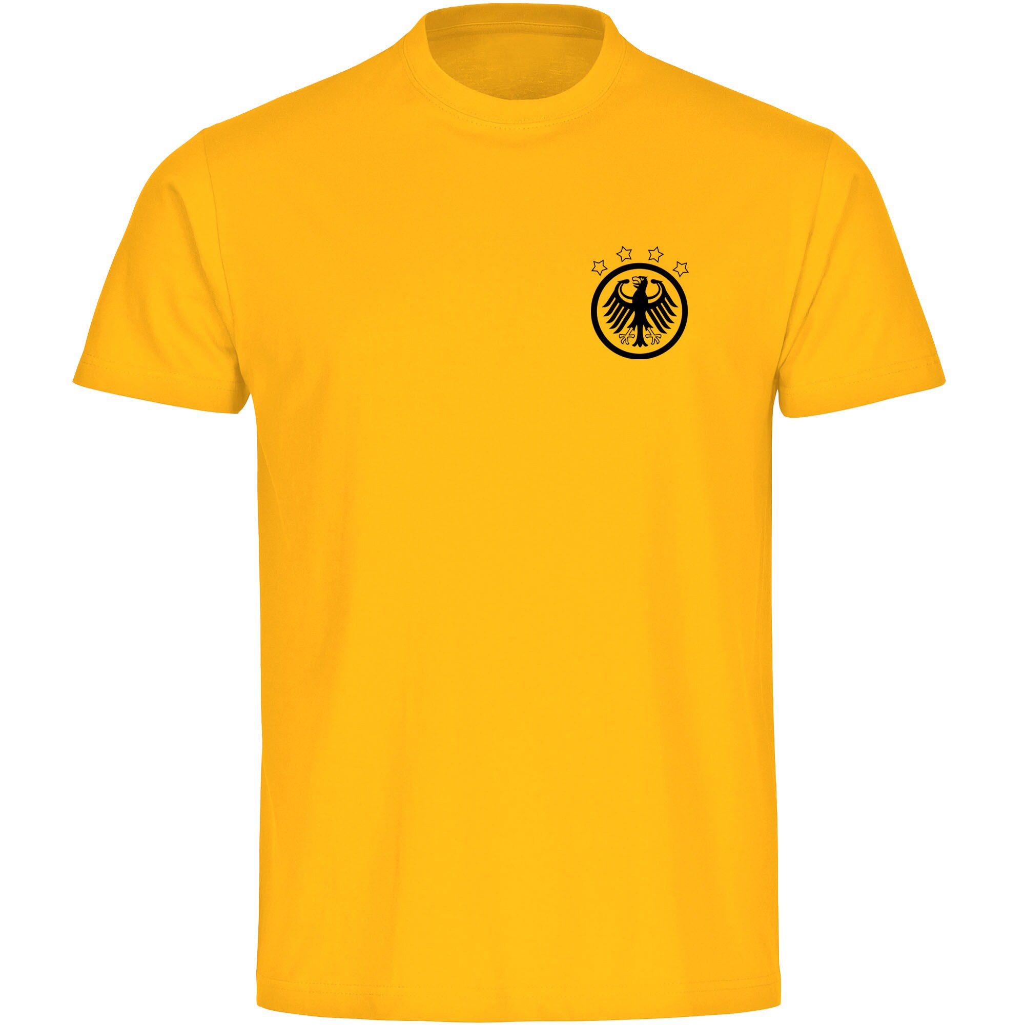 multifanshop Kinder T-Shirt - Deutschland - Adler Retro - Druck schwarz - Kind - Bild 1