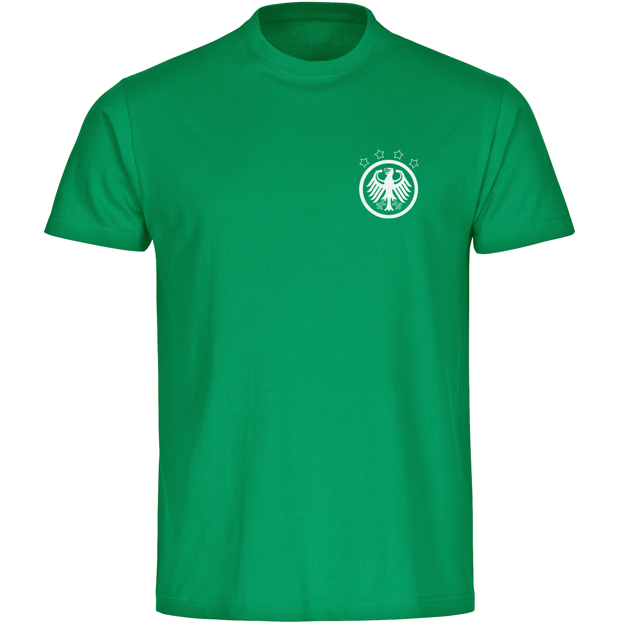 multifanshop Kinder T-Shirt - Deutschland - Adler Retro - Druck wei&szlig; - Kind - Bild 1