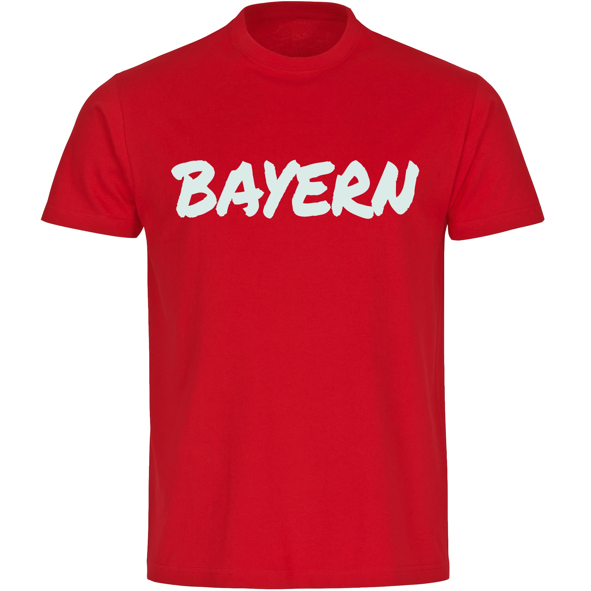multifanshop Herren T-Shirt - Bayern - Textmarker - Druck wei&szlig; - M&auml;nner - Bild 1