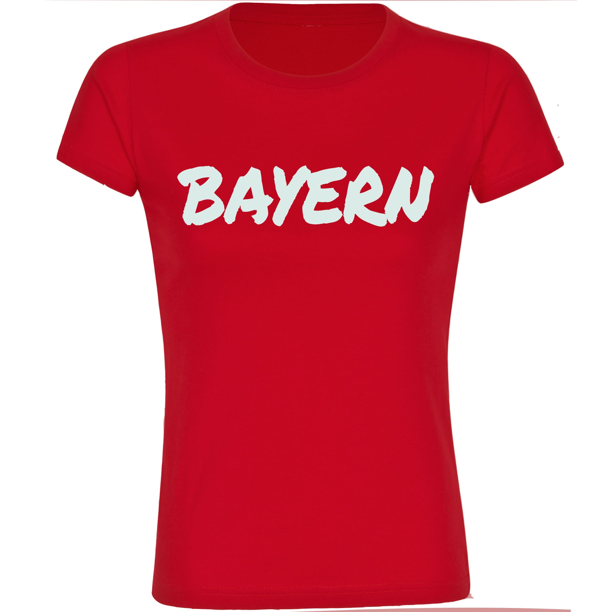 multifanshop Damen T-Shirt - Bayern - Textmarker - Druck wei&szlig; - Frauen - Bild 1