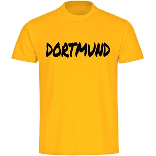 multifanshop Kinder T-Shirt - Dortmund - Textmarker - Druck schwarz - Kind - Bild 1