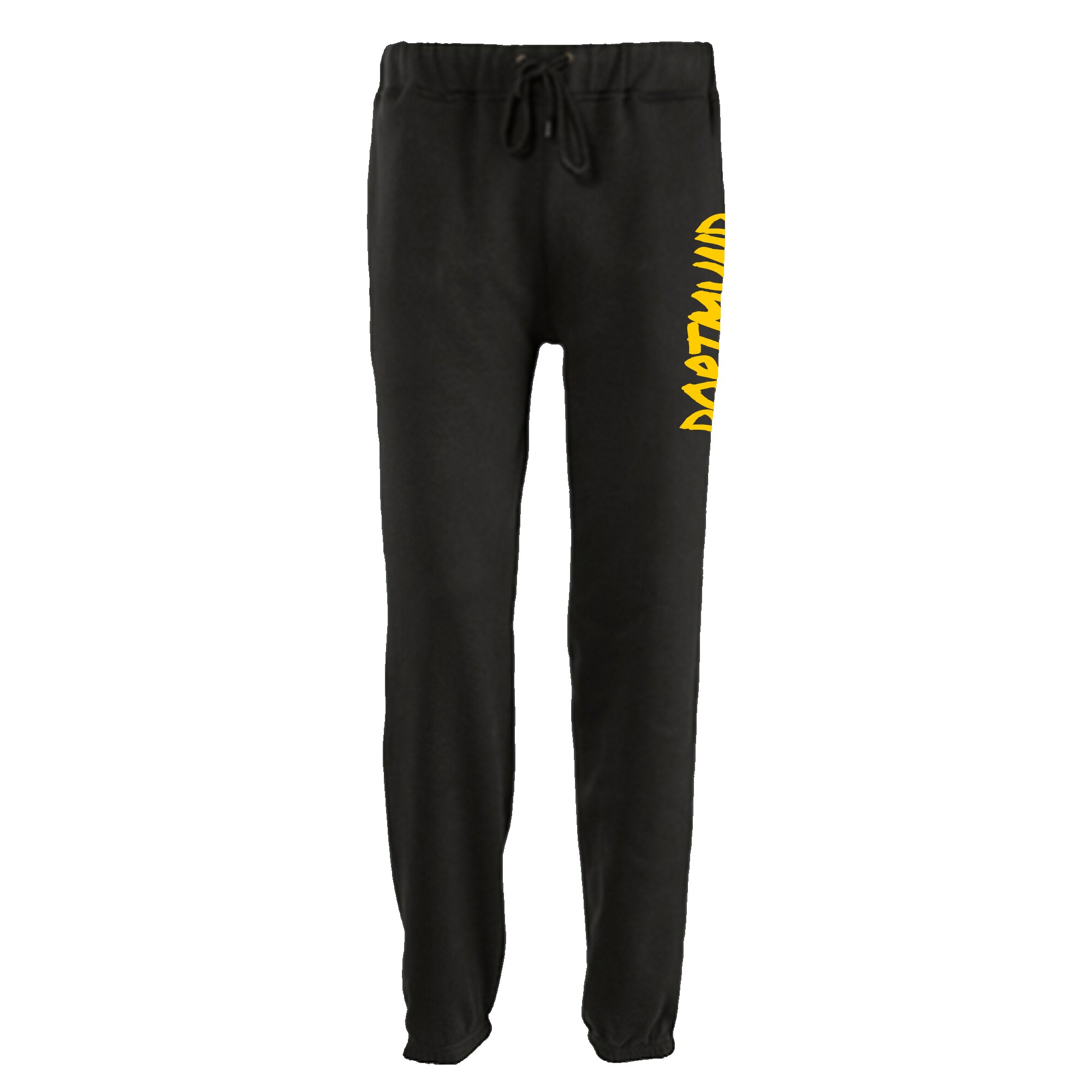 multifanshop Jogginghose - Dortmund - Textmarker - Druck gelb - Trainingshose - Bild 1