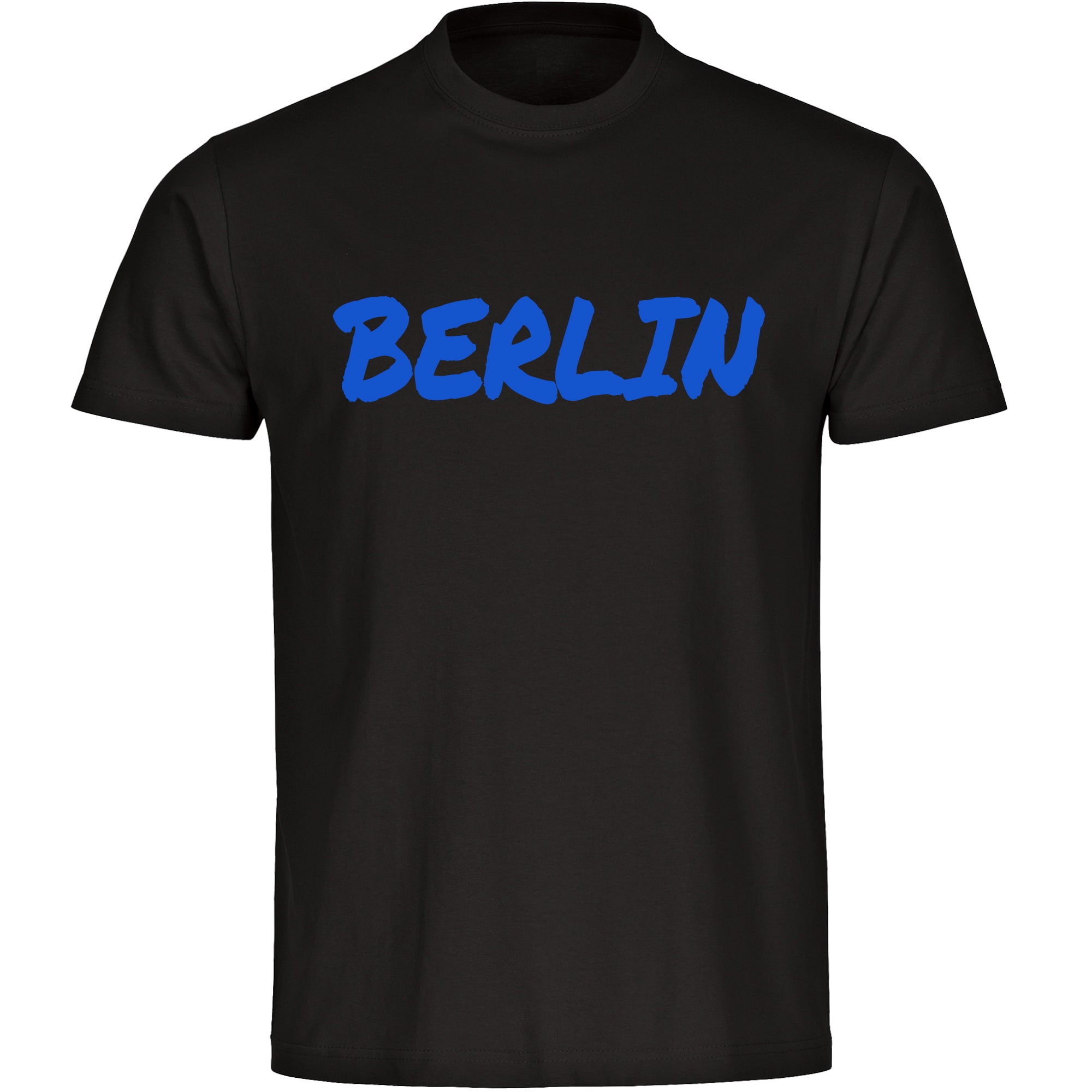 multifanshop Herren T-Shirt - Berlin blau - Textmarker - Druck blau - M&auml;nner - Bild 1