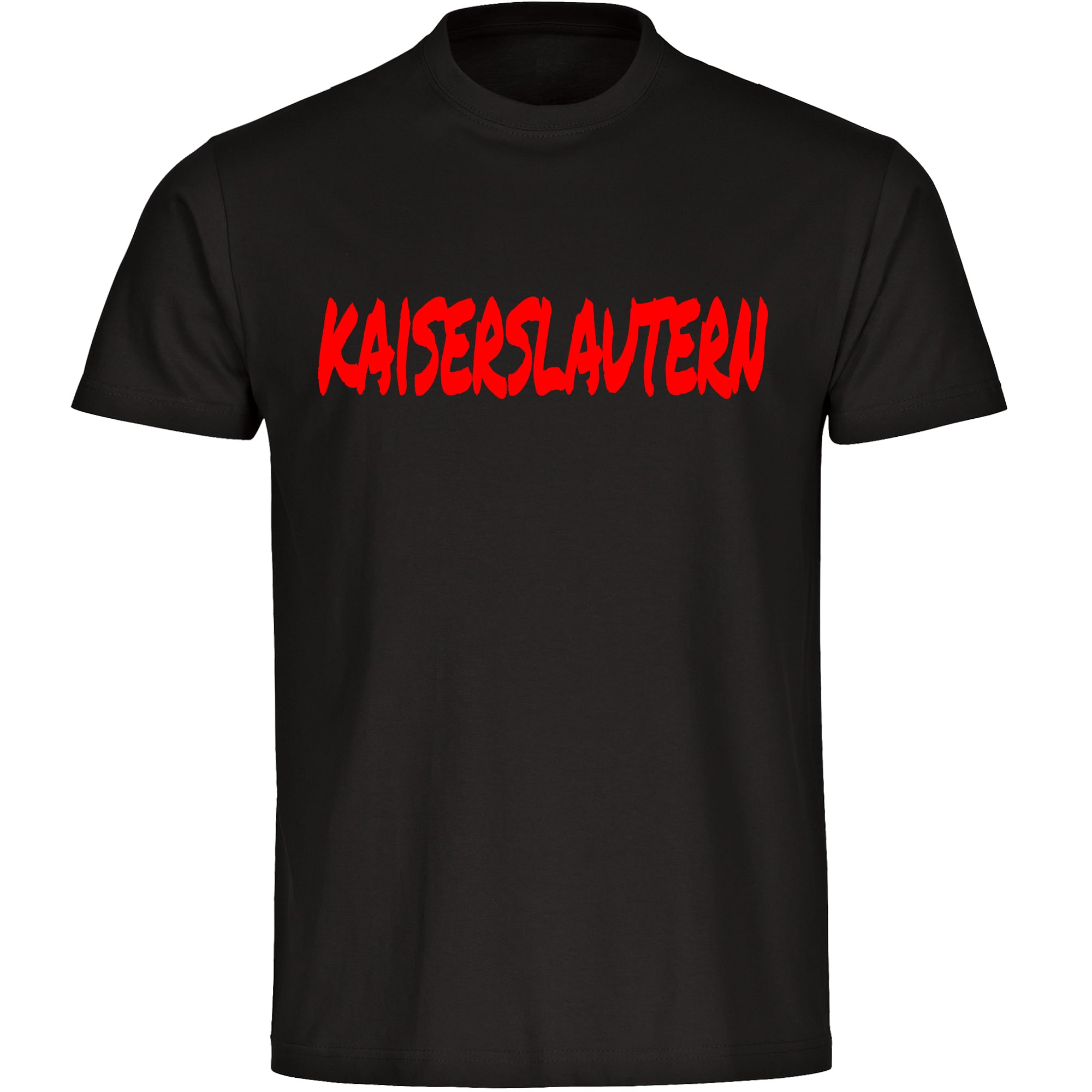 multifanshop Herren T-Shirt - Kaiserslautern - Textmarker - Druck rot - M&auml;nner - Bild 1