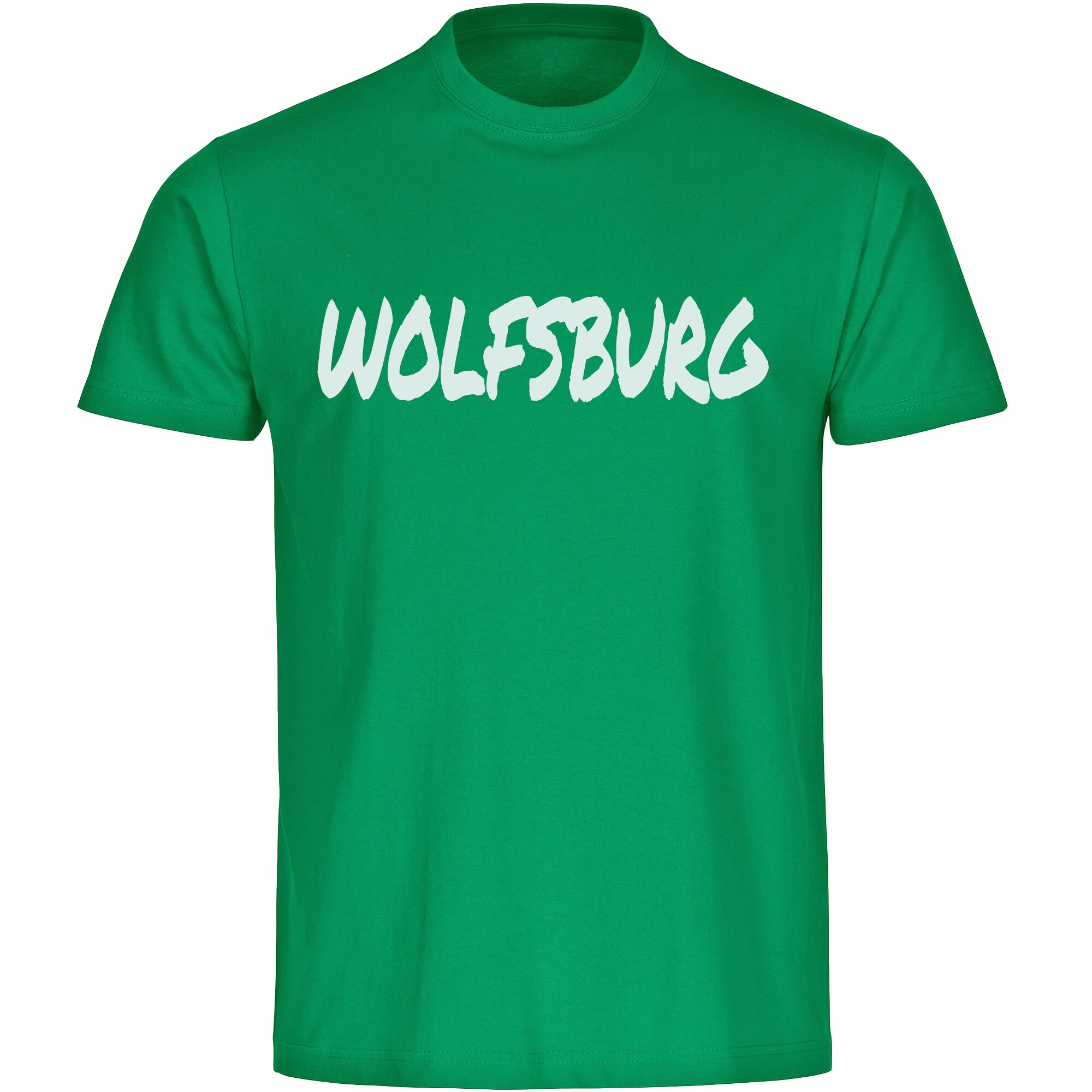 multifanshop Kinder T-Shirt - Wolfsburg - Textmarker - Druck wei&szlig; - Kind - Bild 1