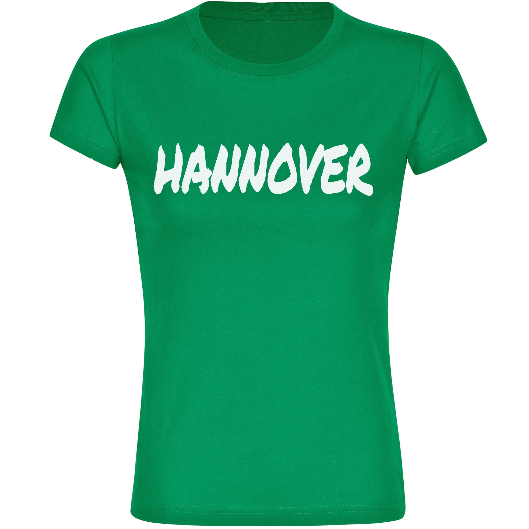multifanshop Damen T-Shirt - Hannover - Textmarker - Druck wei&szlig; - Frauen - Bild 1