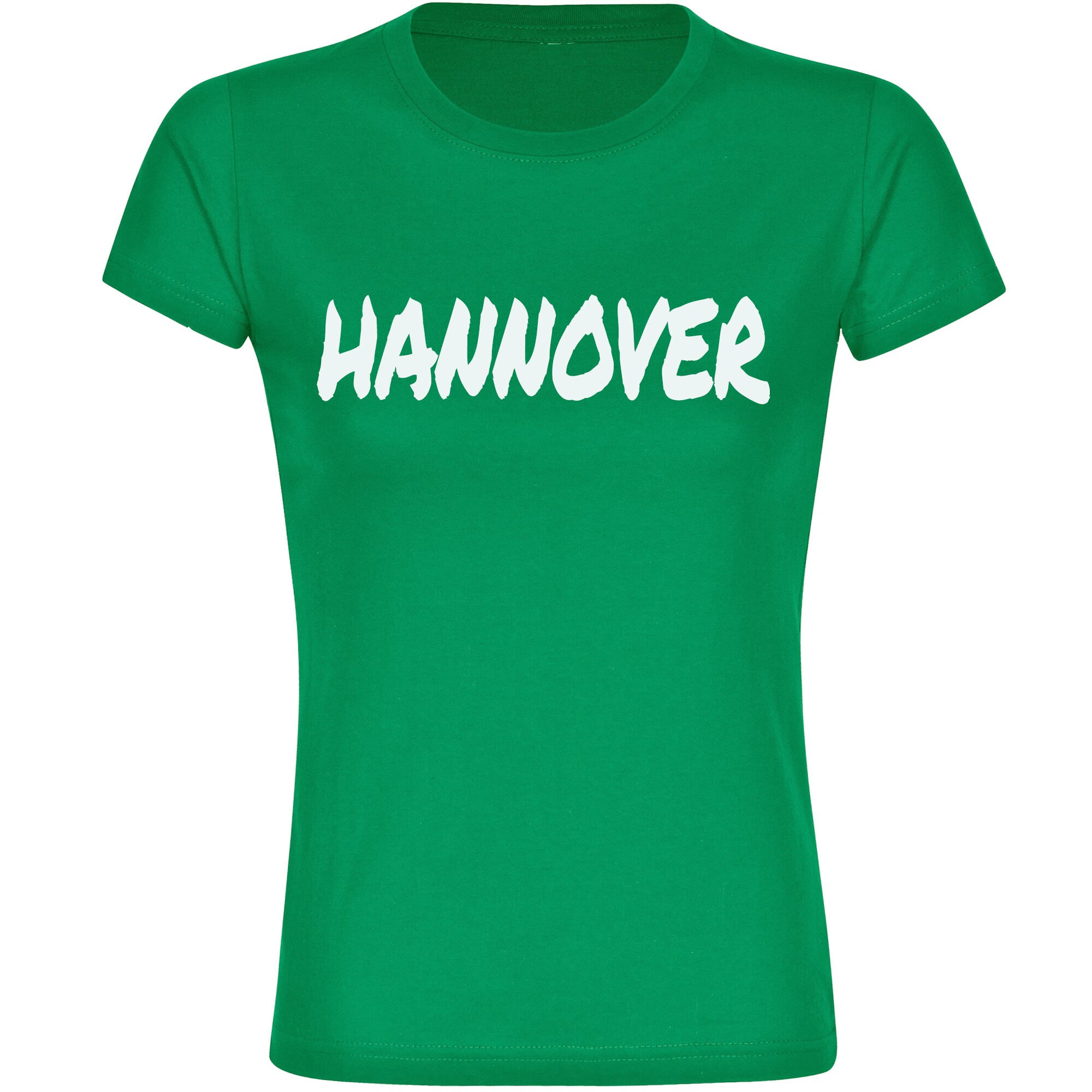 multifanshop Damen T-Shirt - Hannover - Textmarker - Druck wei&szlig; - Frauen - Bild 1