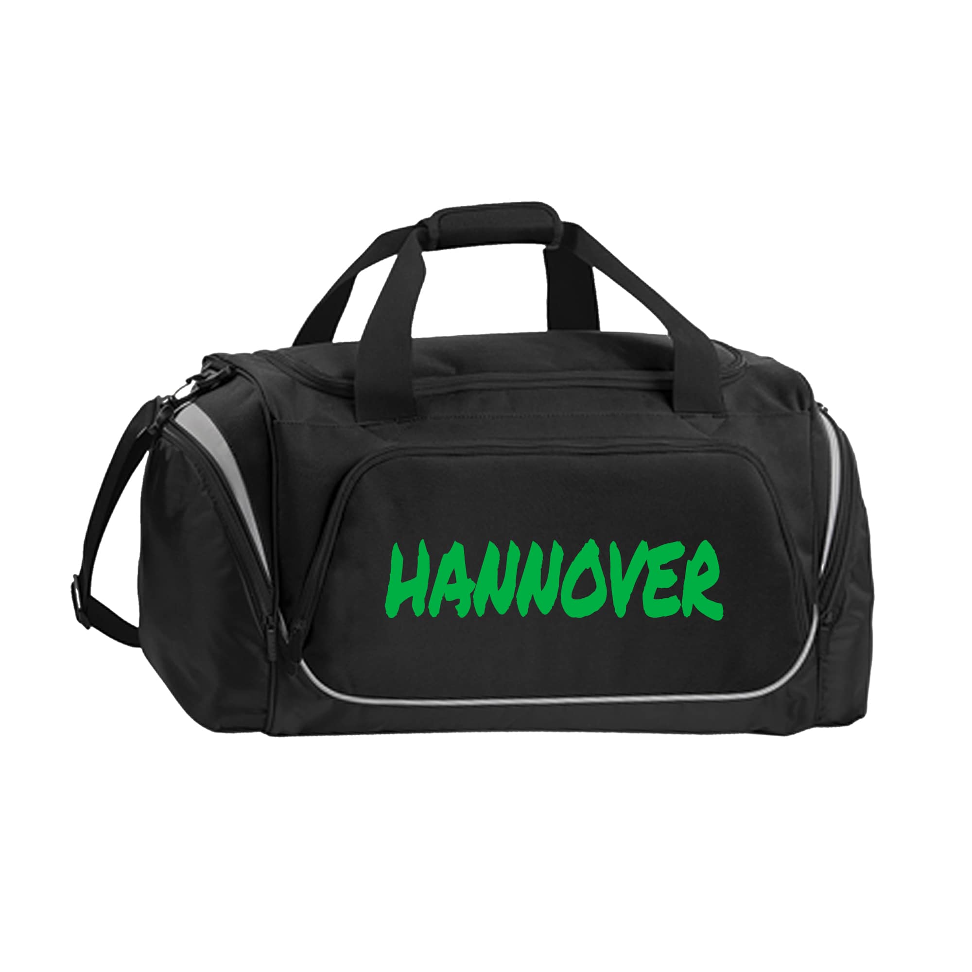 multifanshop Sporttasche - Hannover - Textmarker - Druck gr&uuml;n - Tasche - Bild 1