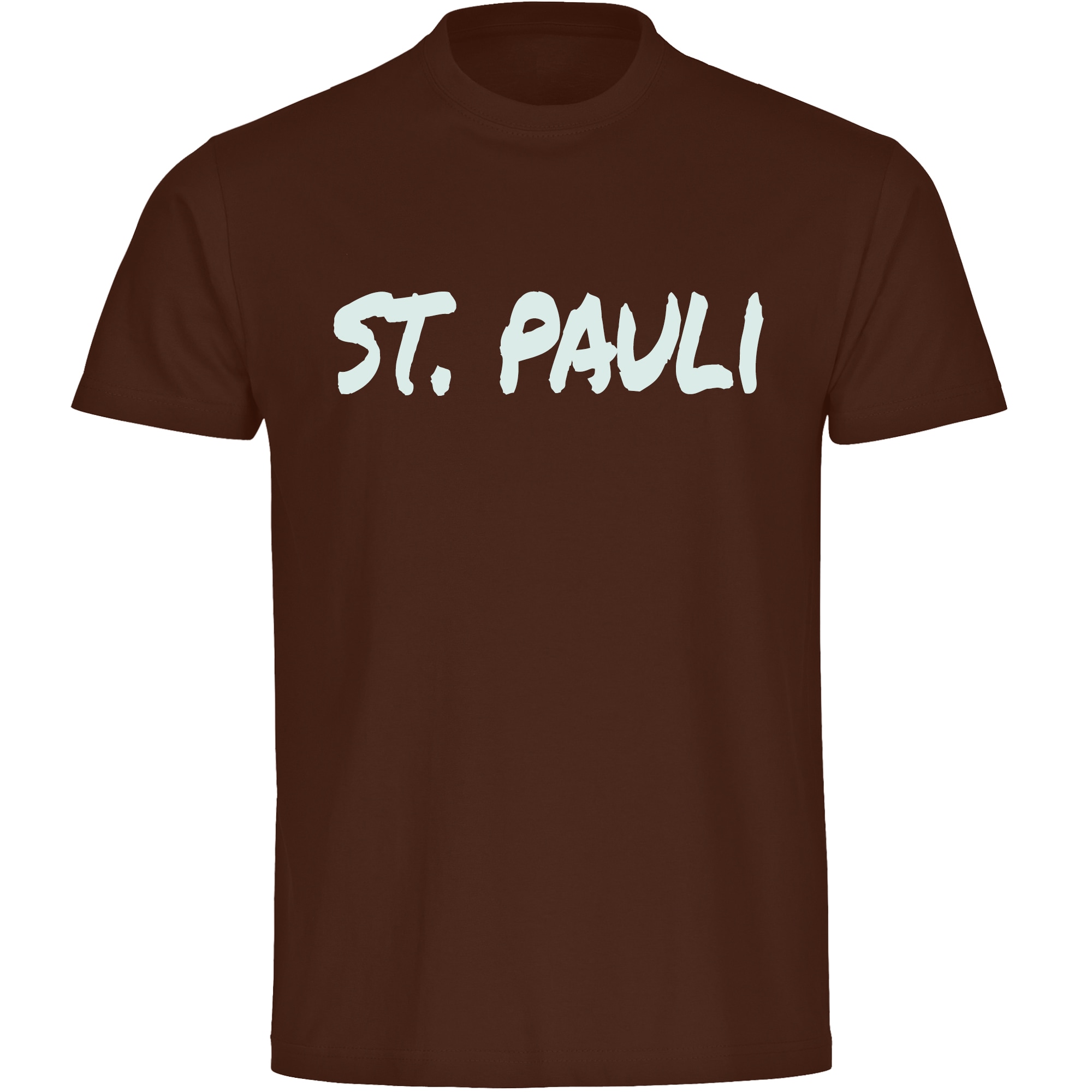 multifanshop Herren T-Shirt - St. Pauli - Textmarker - Druck wei&szlig; - M&auml;nner - Bild 1