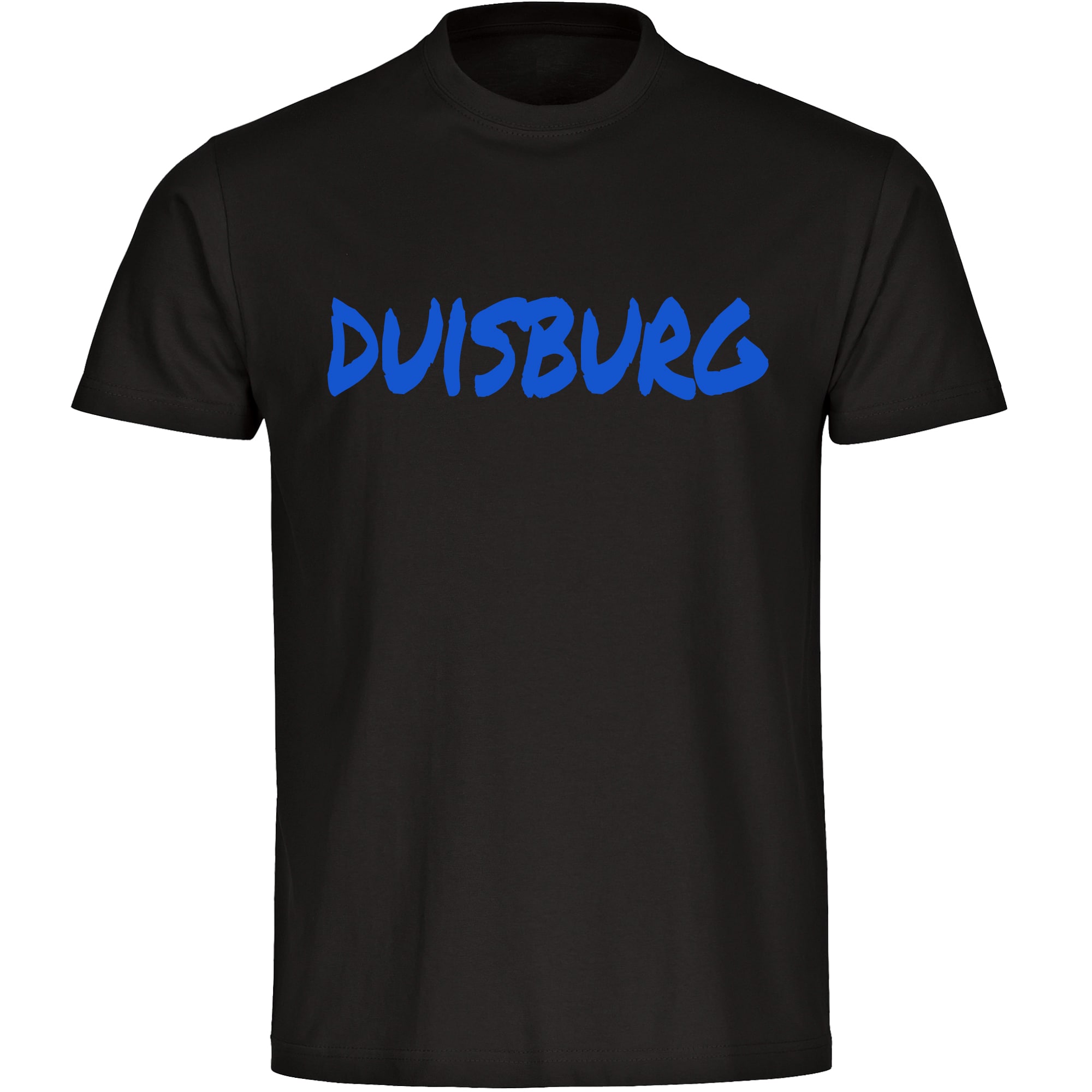 multifanshop Kinder T-Shirt - Duisburg - Textmarker - Druck blau - Kind - Bild 1